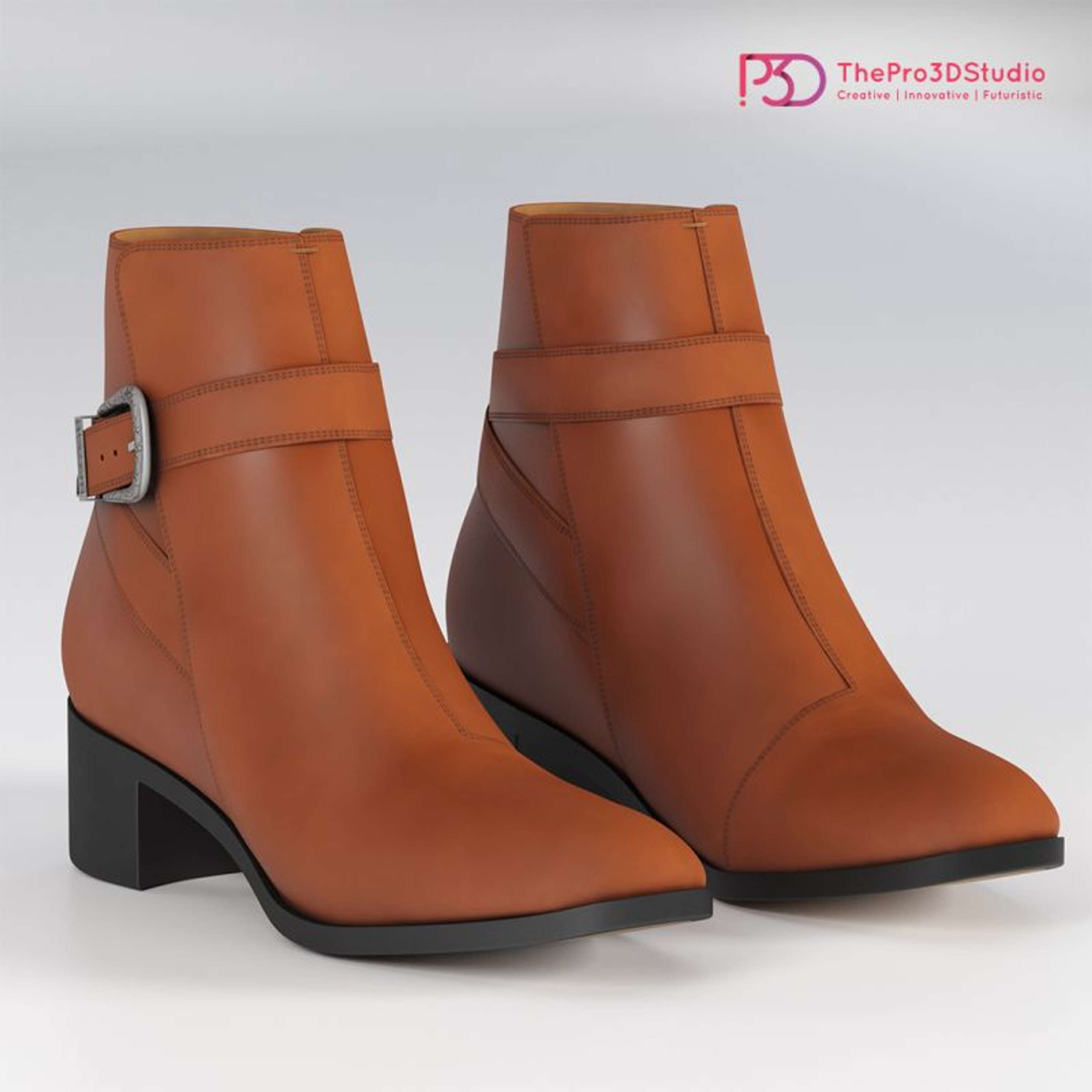 Boots 3D Model by Sushmita Roy