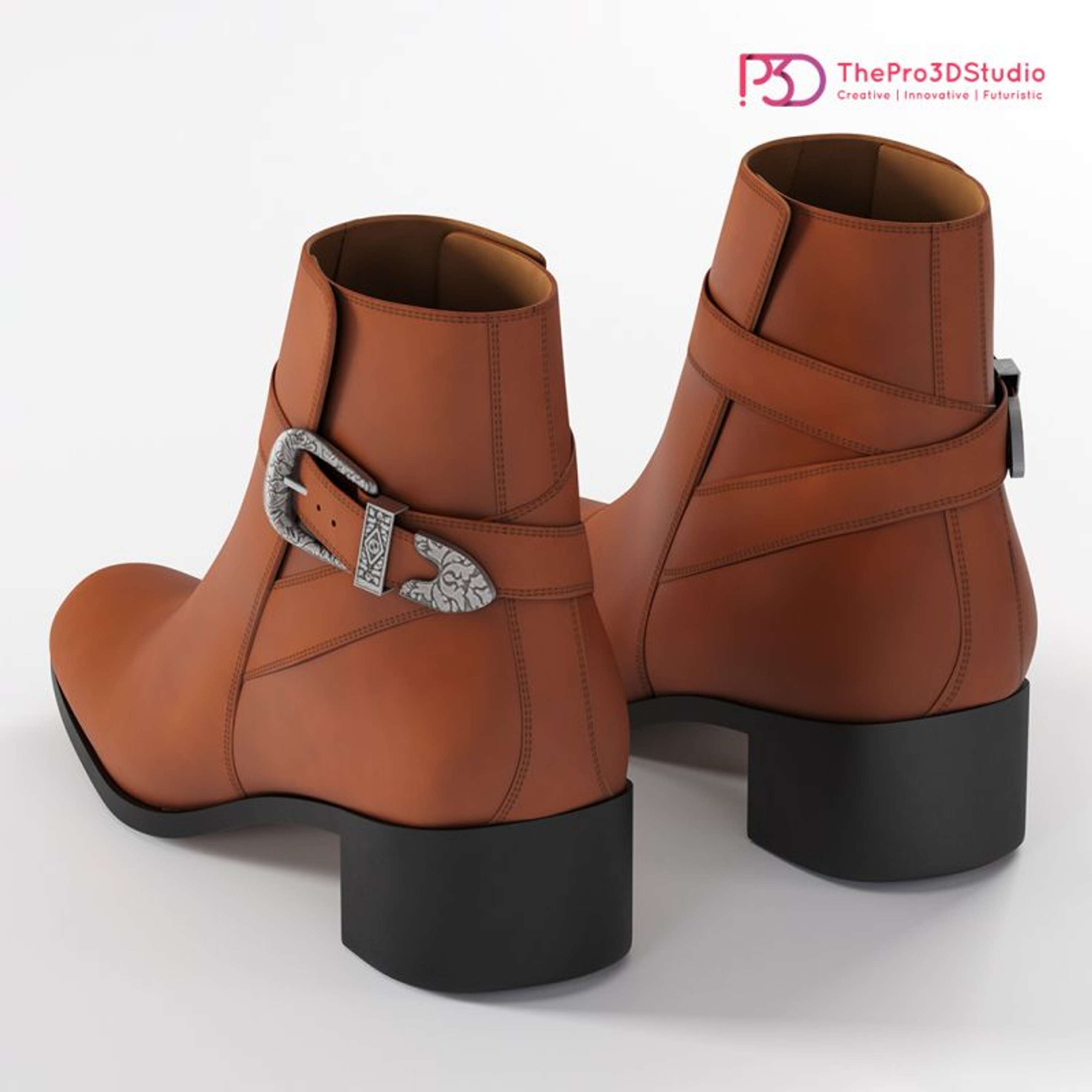 Boots 3D Model by Sushmita Roy