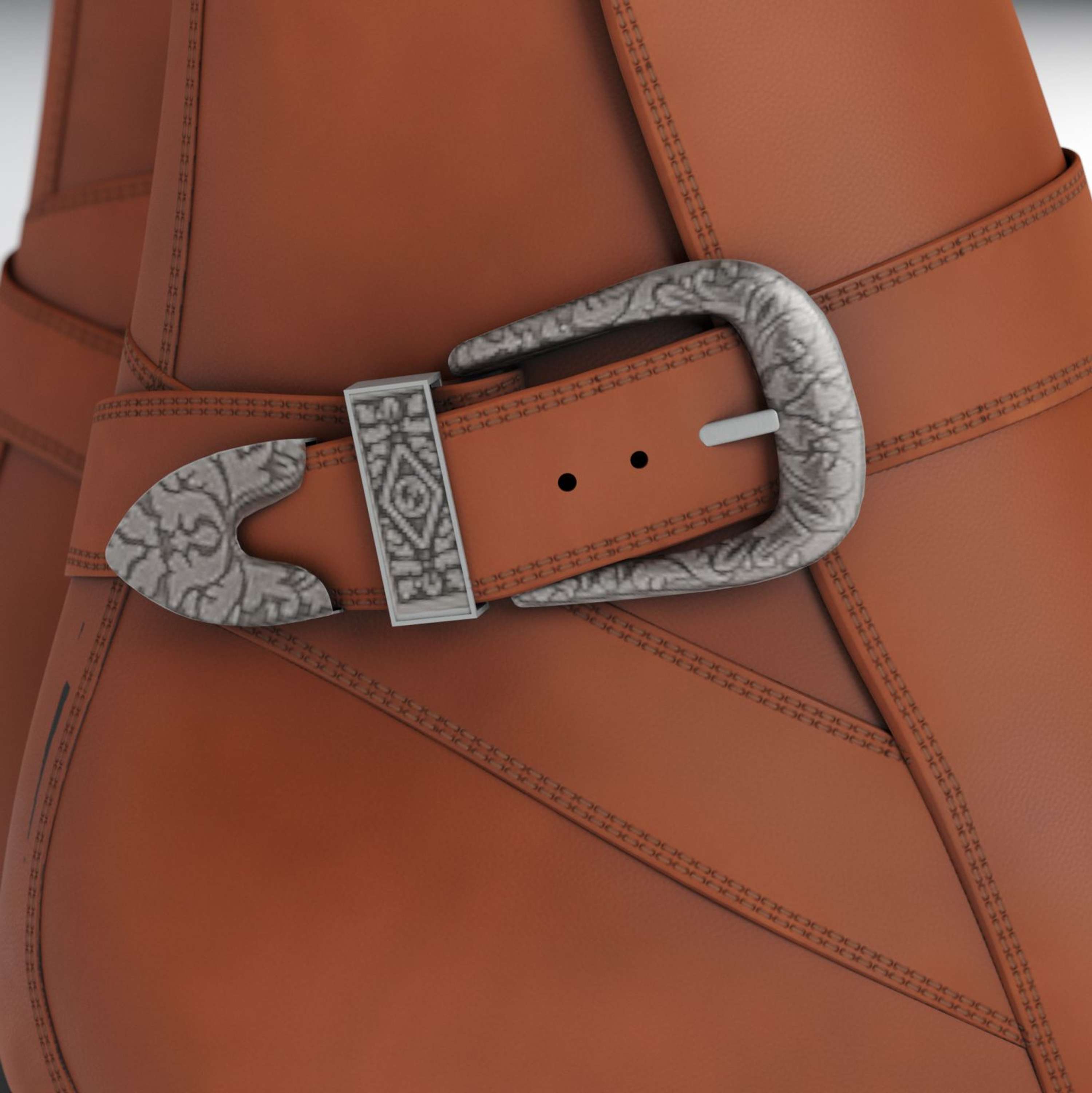 Boots 3D Model by Sushmita Roy