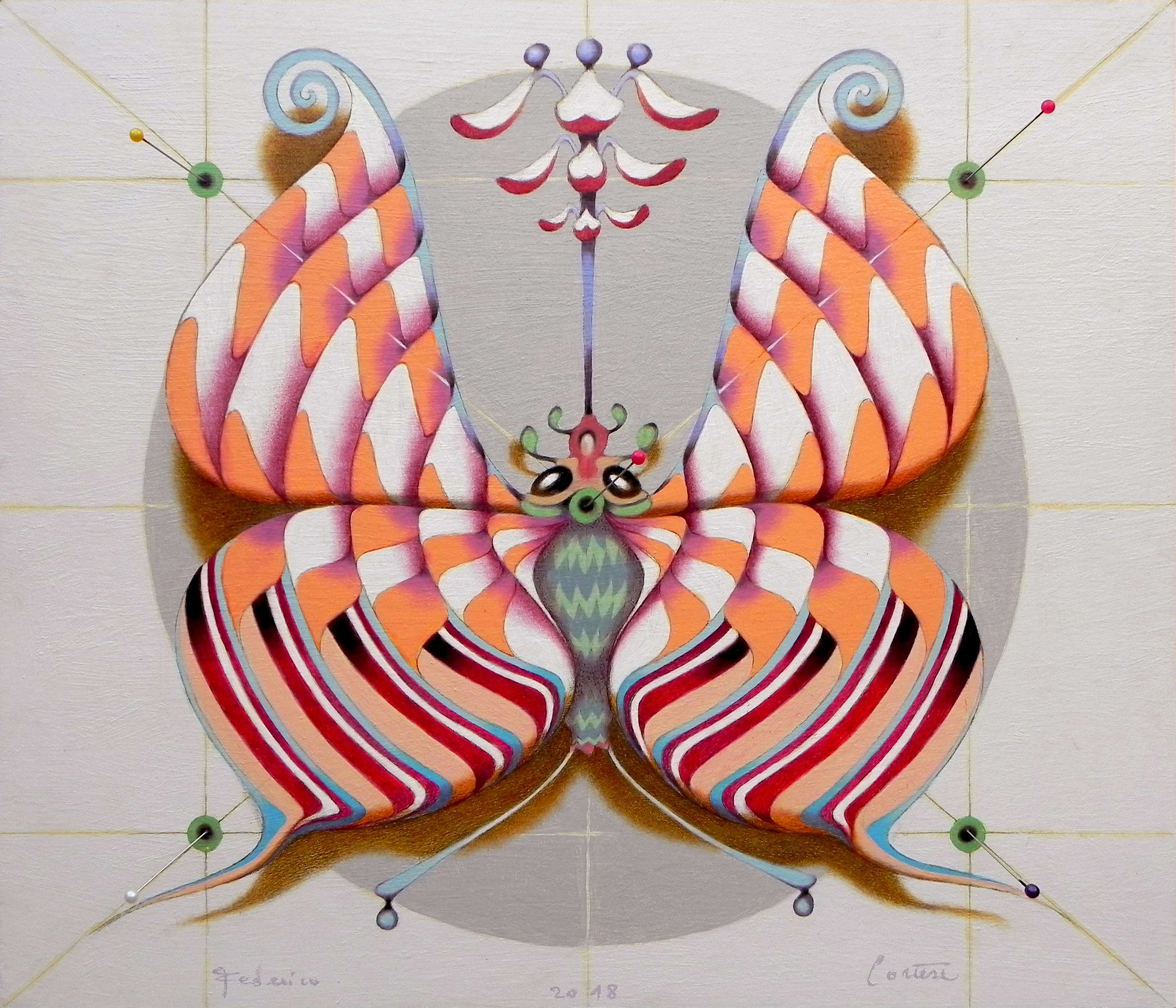 Circular butterflies by federico cortese