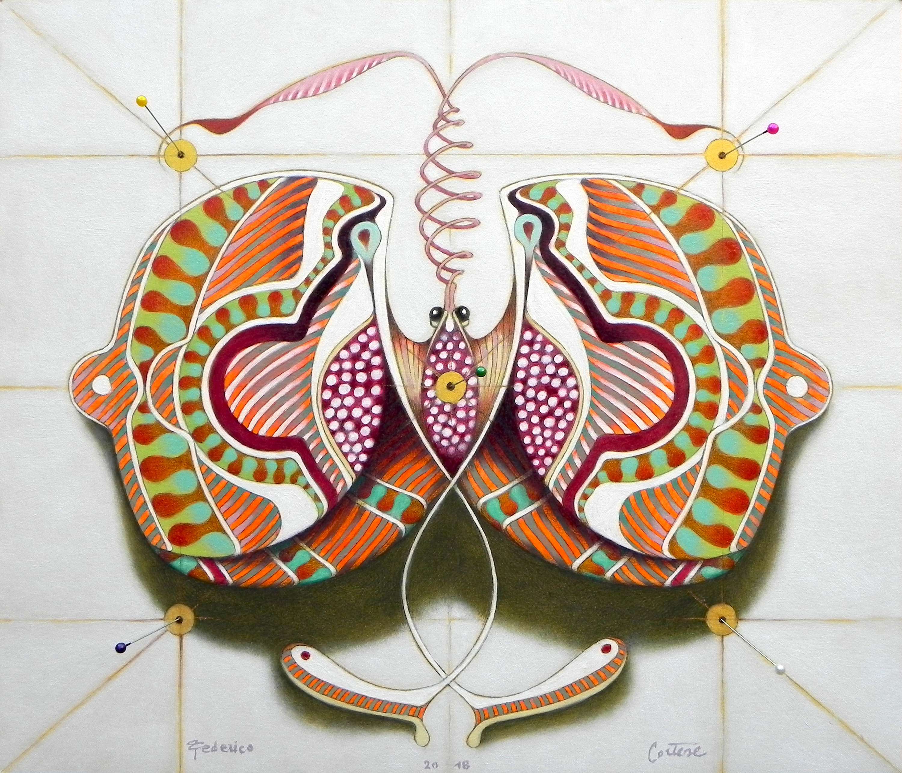 Circular butterflies by federico cortese