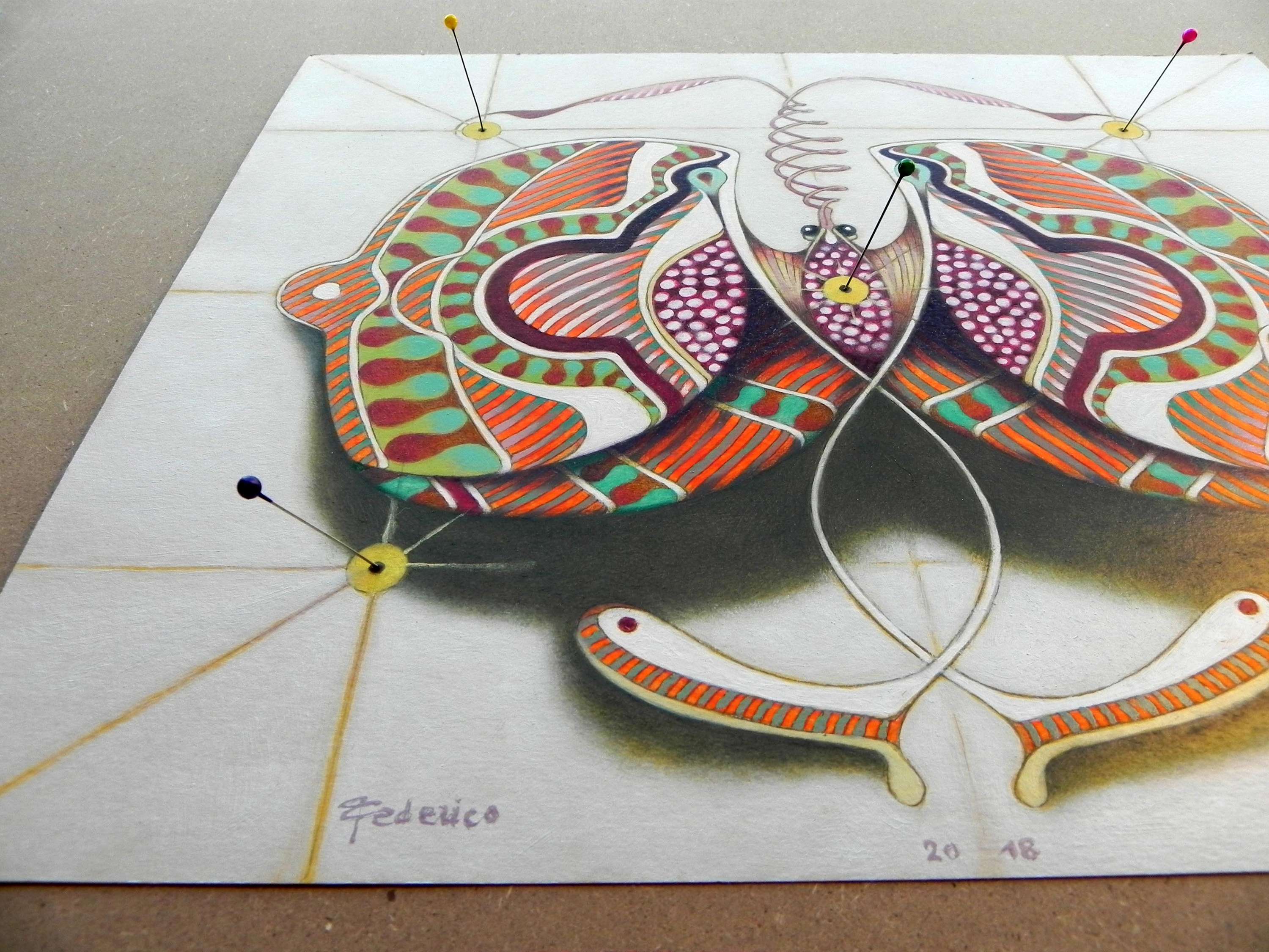 Circular butterflies by federico cortese