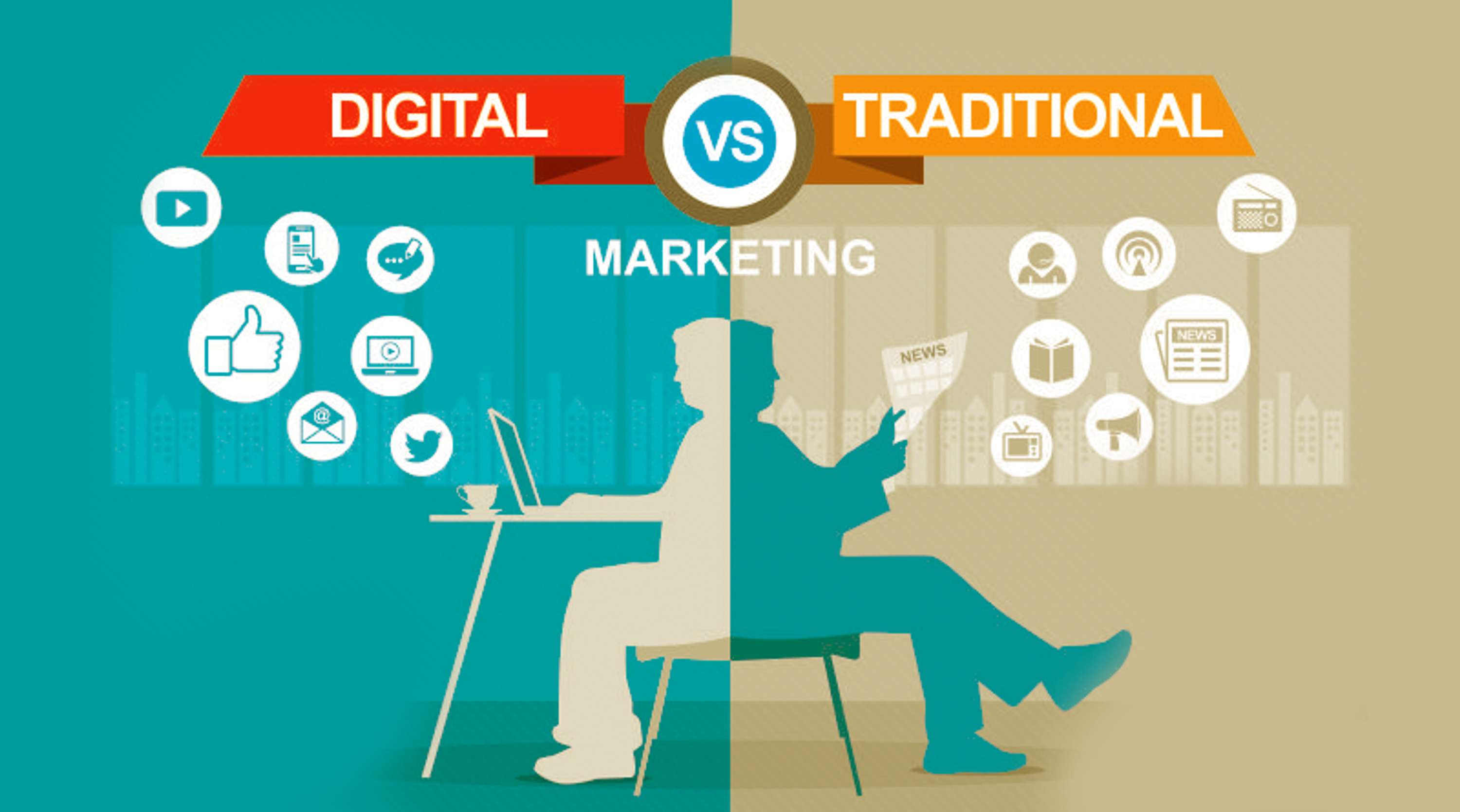What is digital marketing and how is it different from traditional marketing? by Emily Dunlay