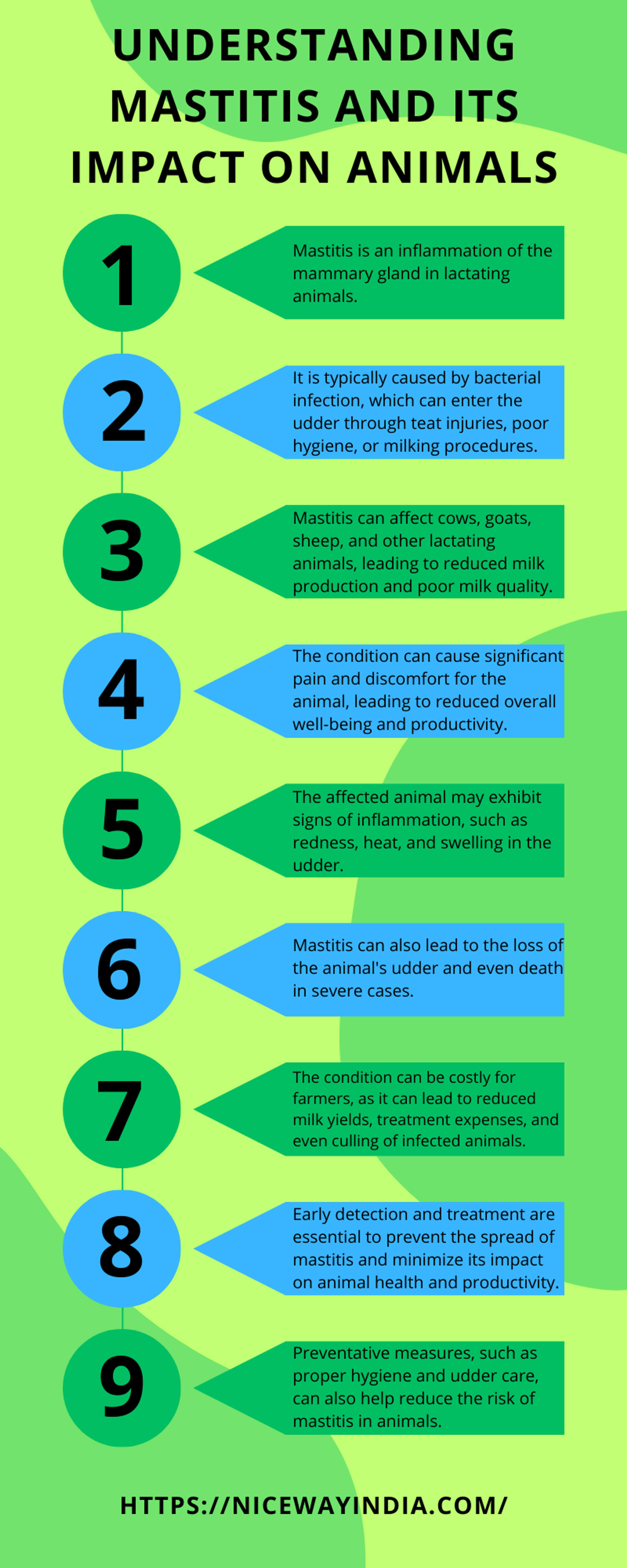 Understanding Mastitis and Its Impact on Animals by Niceway India