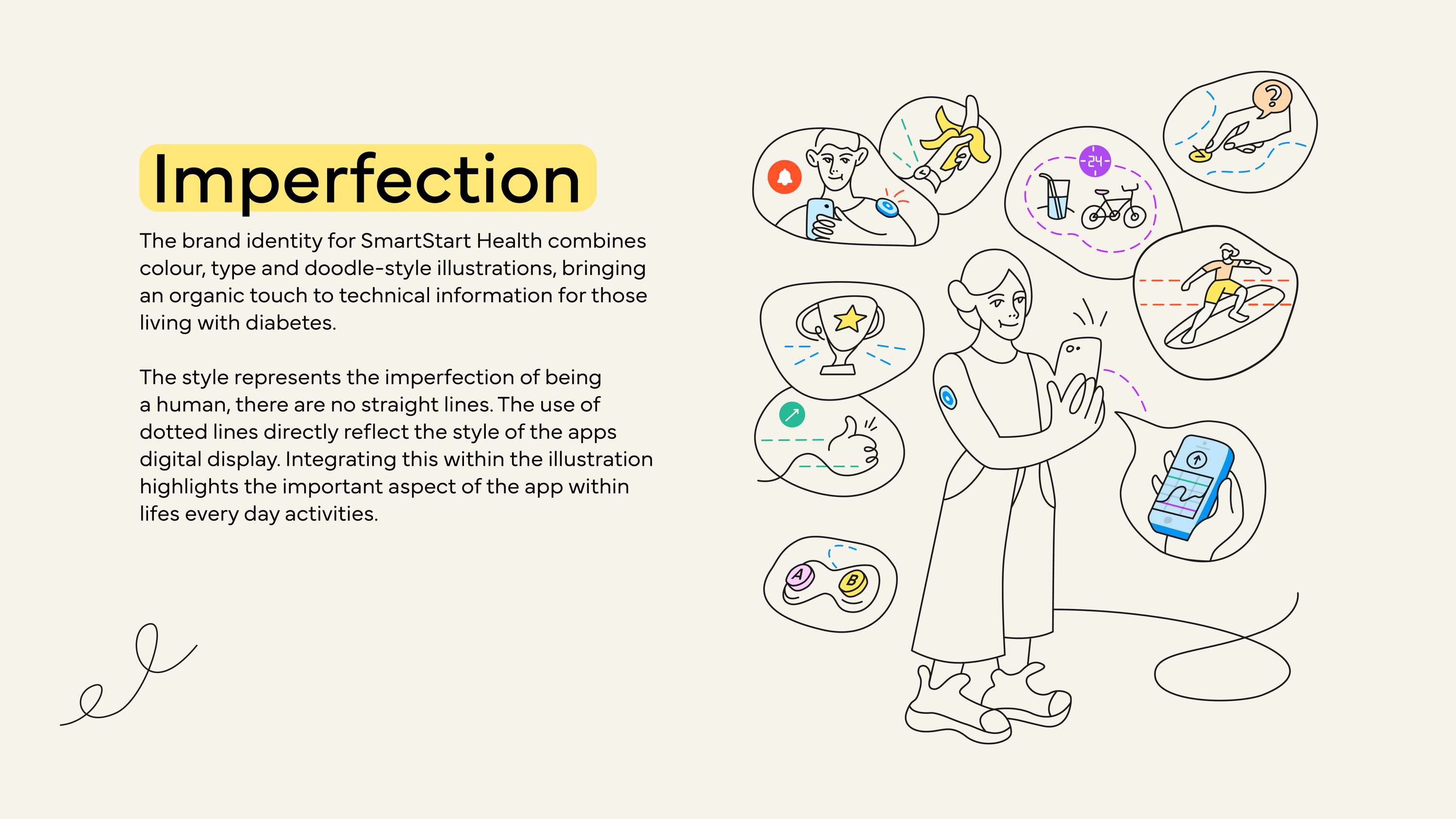 Smart Start Health app by Polina Belenchuk