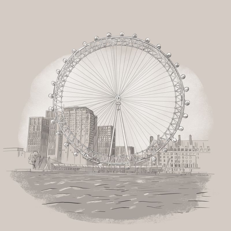 London Landmarks by Tom Jennings