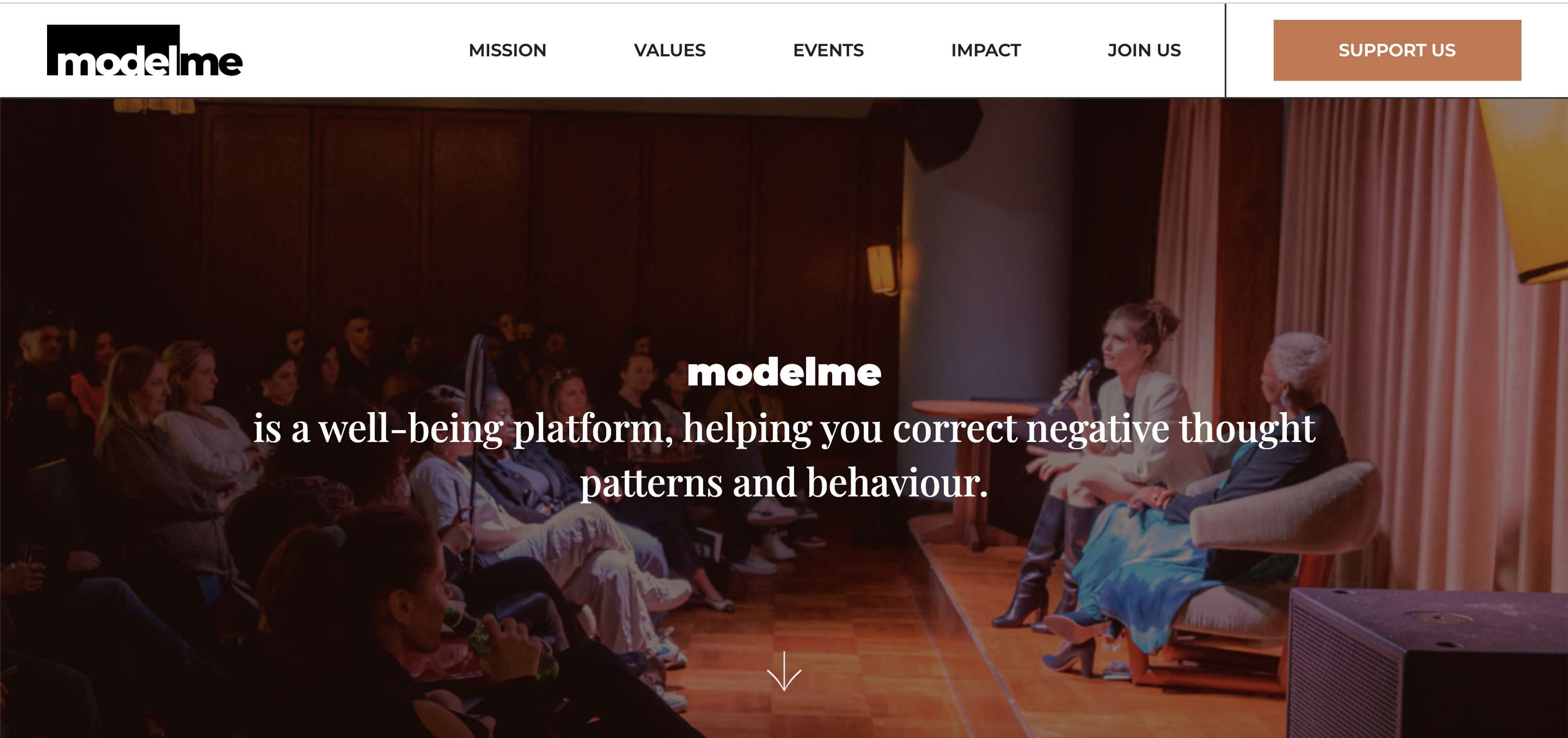 New modelme website! by Natasha Minter