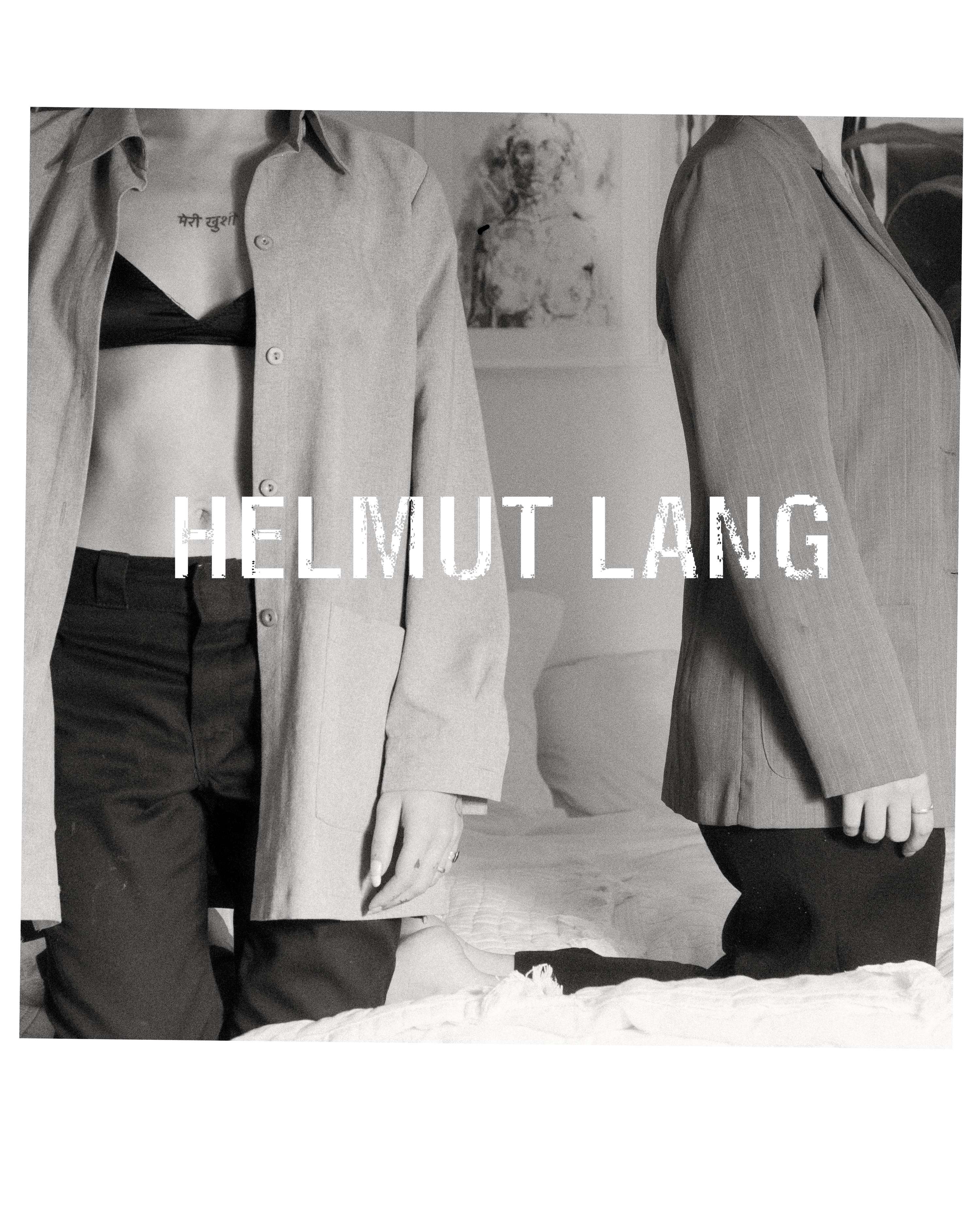 Helmut Lang by Mia Frances Hill