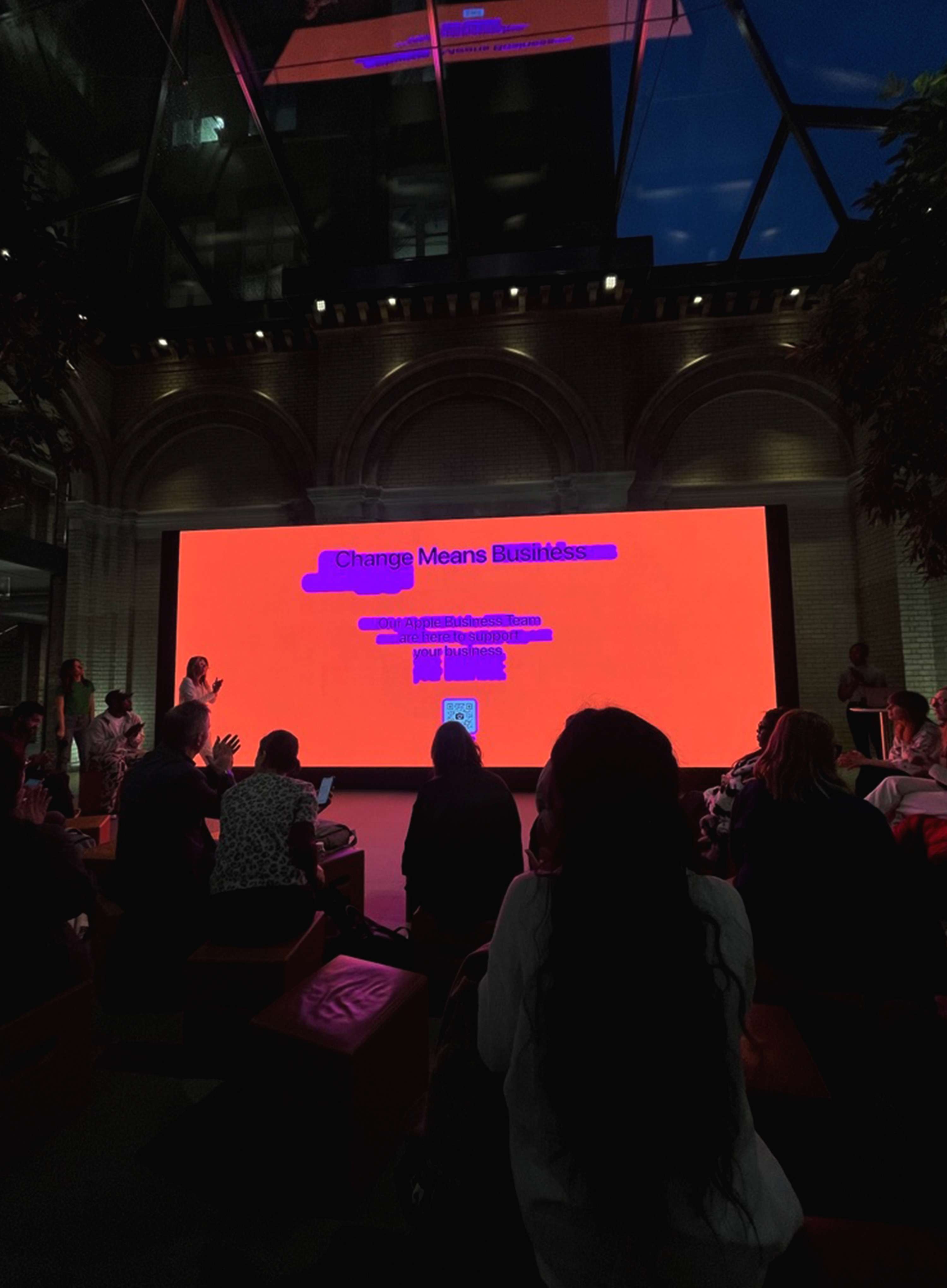 Change Means Business event at Apple by Murat Tarcan