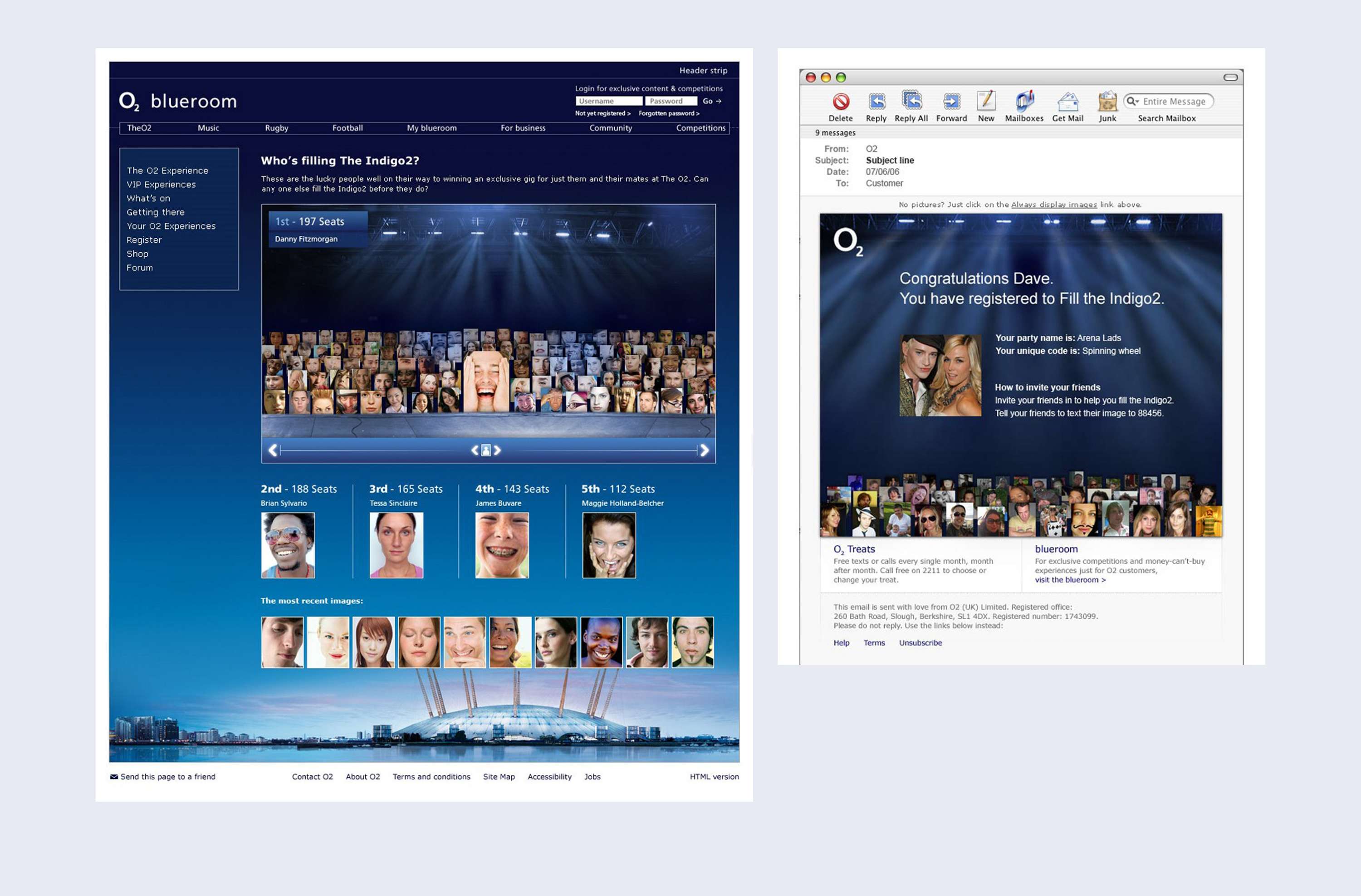 O2: Fill The IndigO2 by Tom Newman