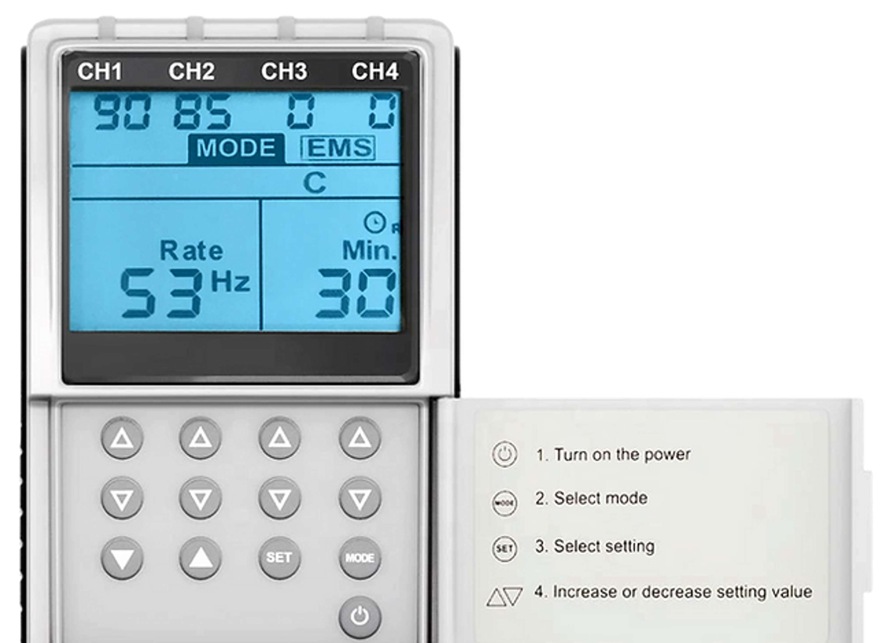 TENS Machine Settings for Beginners by Home Medics