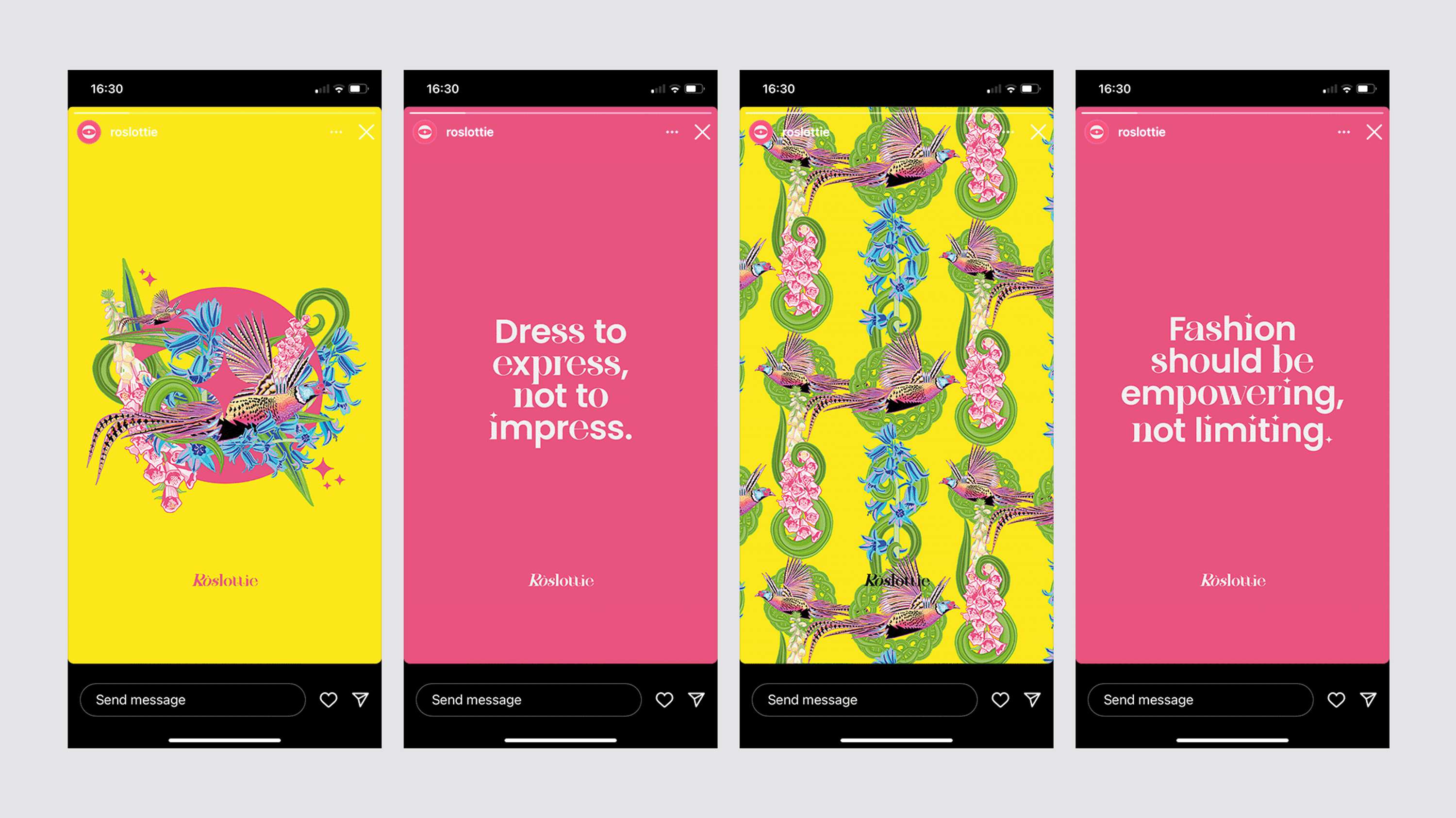 Ròslottie - Brand Identity & Web Design by Tony Bocoya