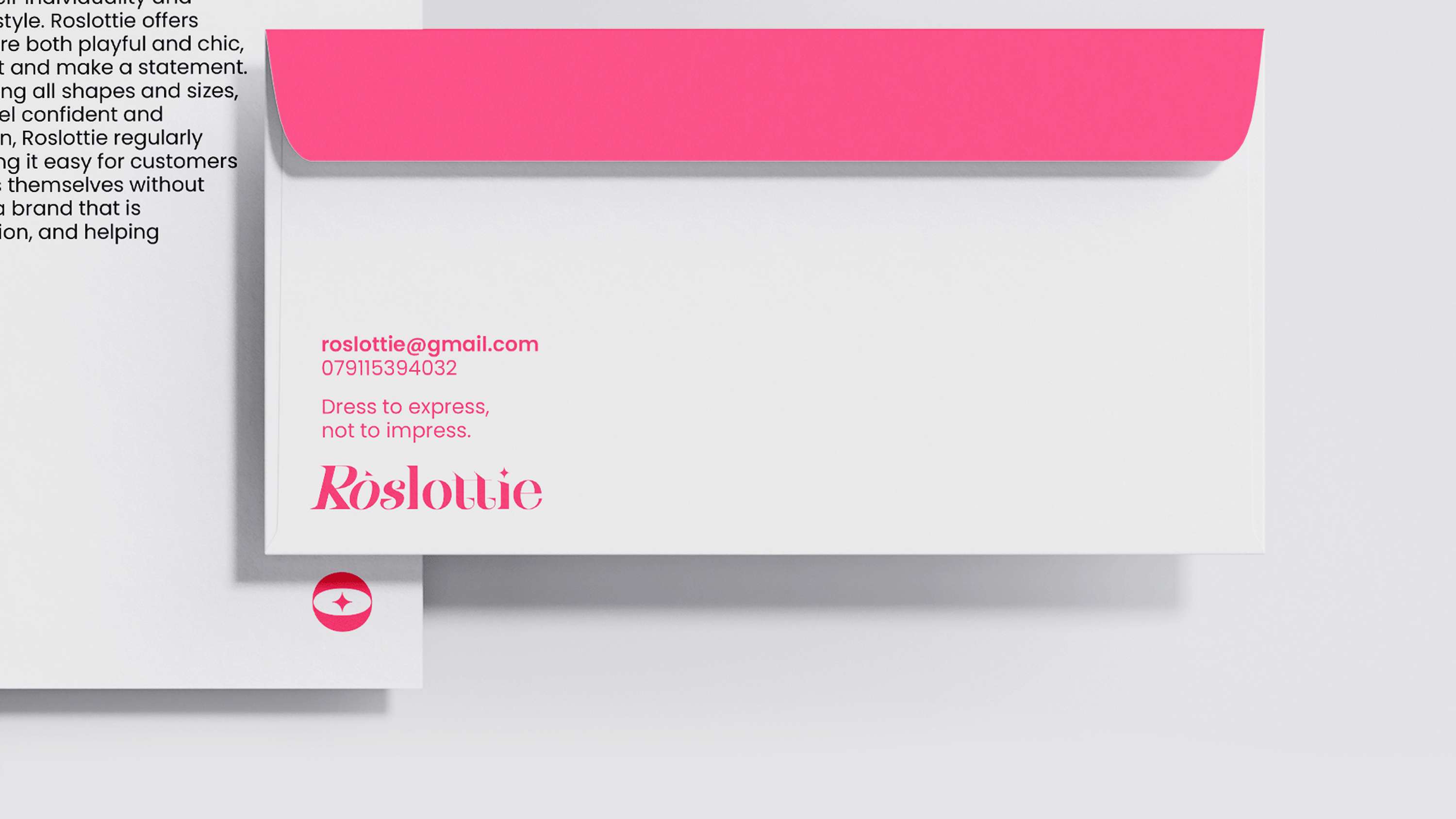 Ròslottie - Brand Identity & Web Design by Tony Bocoya