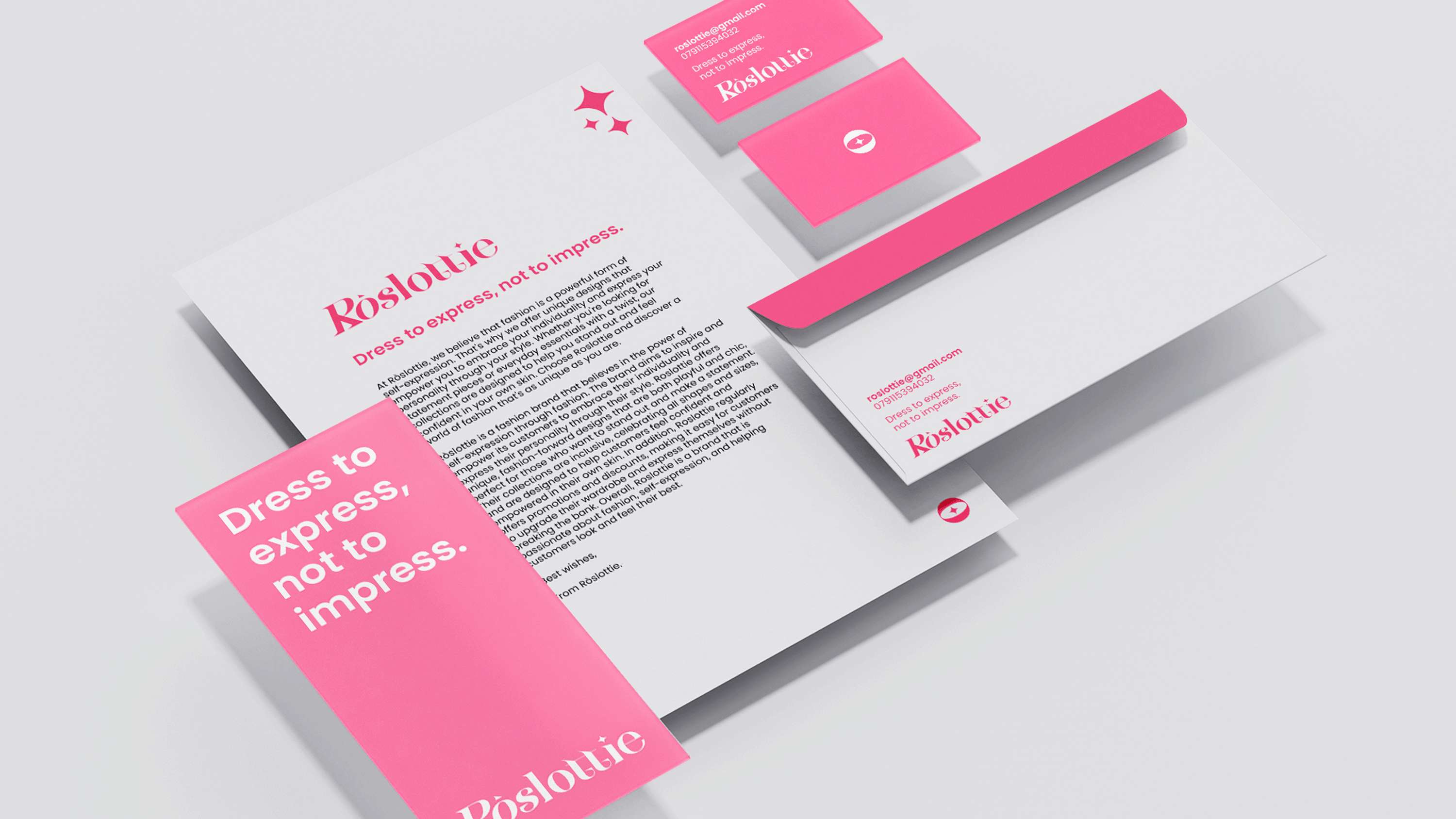 Ròslottie - Brand Identity & Web Design by Tony Bocoya