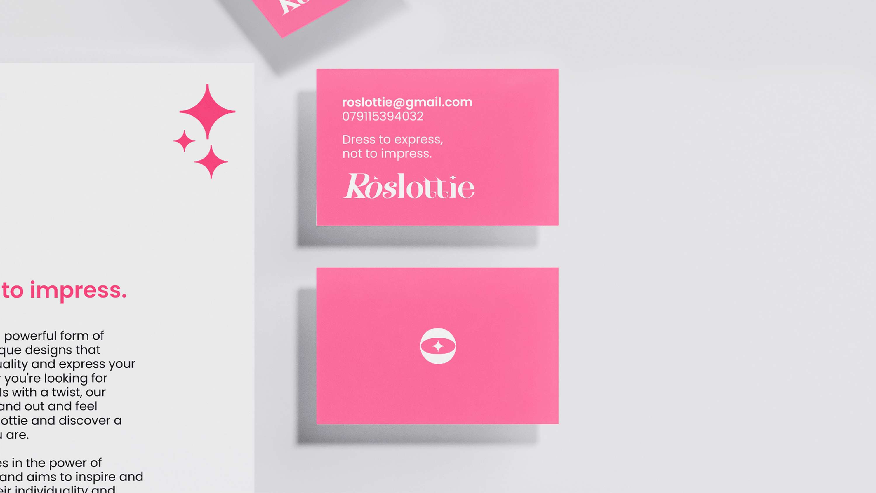 Ròslottie - Brand Identity & Web Design by Tony Bocoya