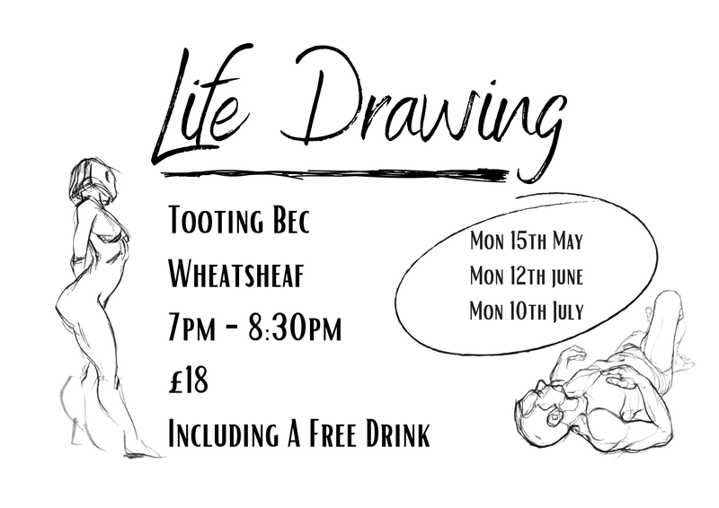 Life Drawing Class - Tooting by China Jordan