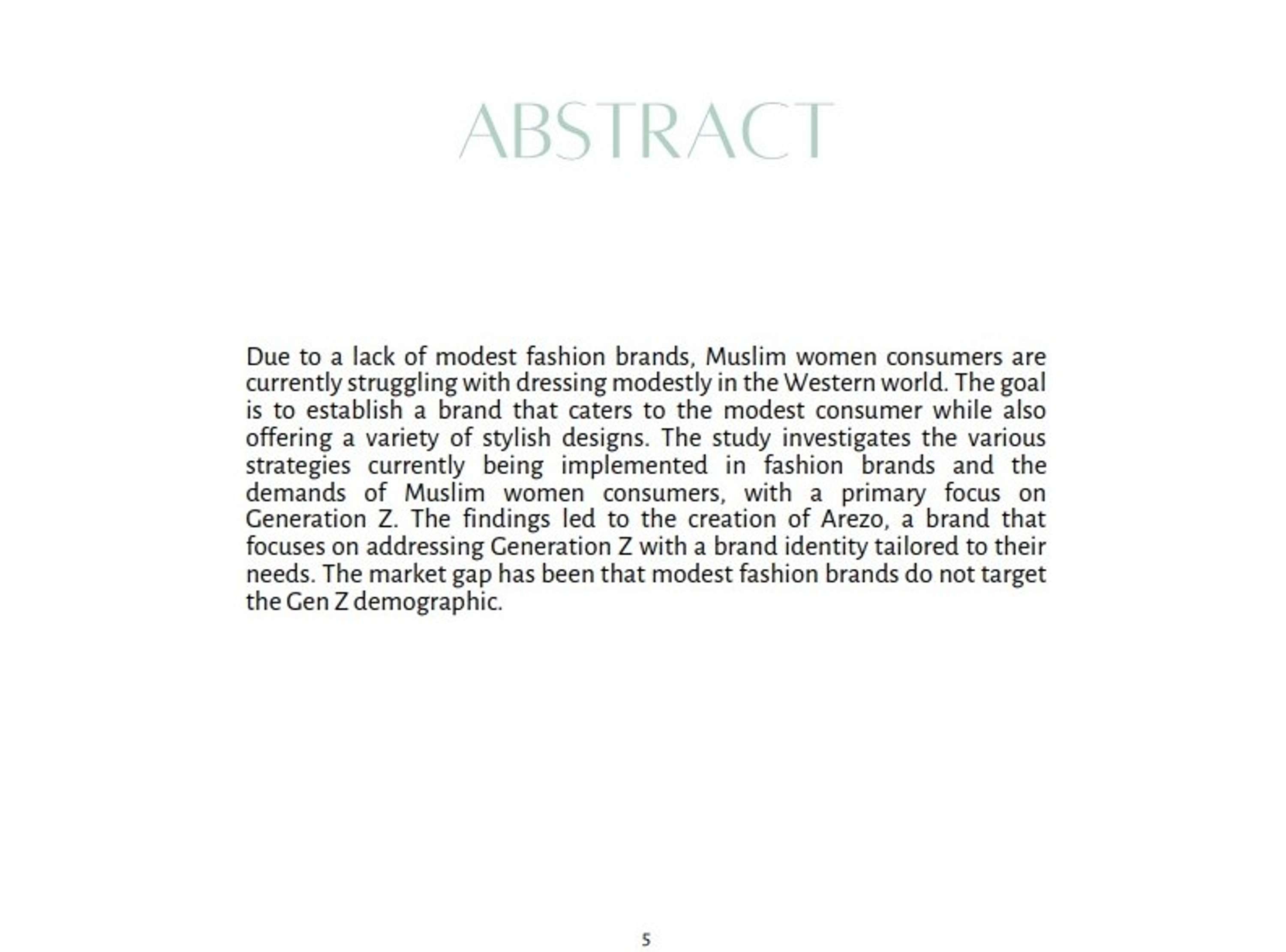 The Modest Consumer by Florentina Sadiku