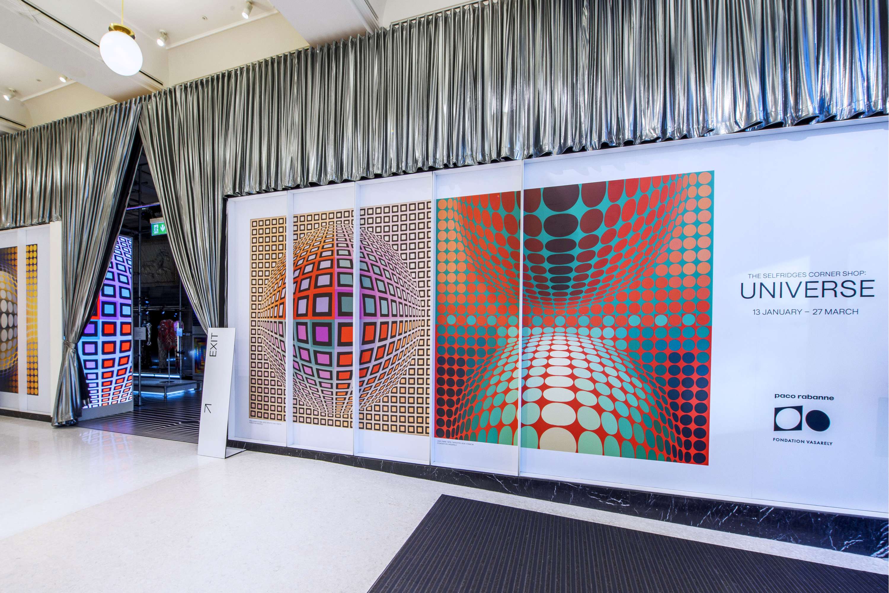 Universe at the Selfridges Corner Shop by Emma Goodman