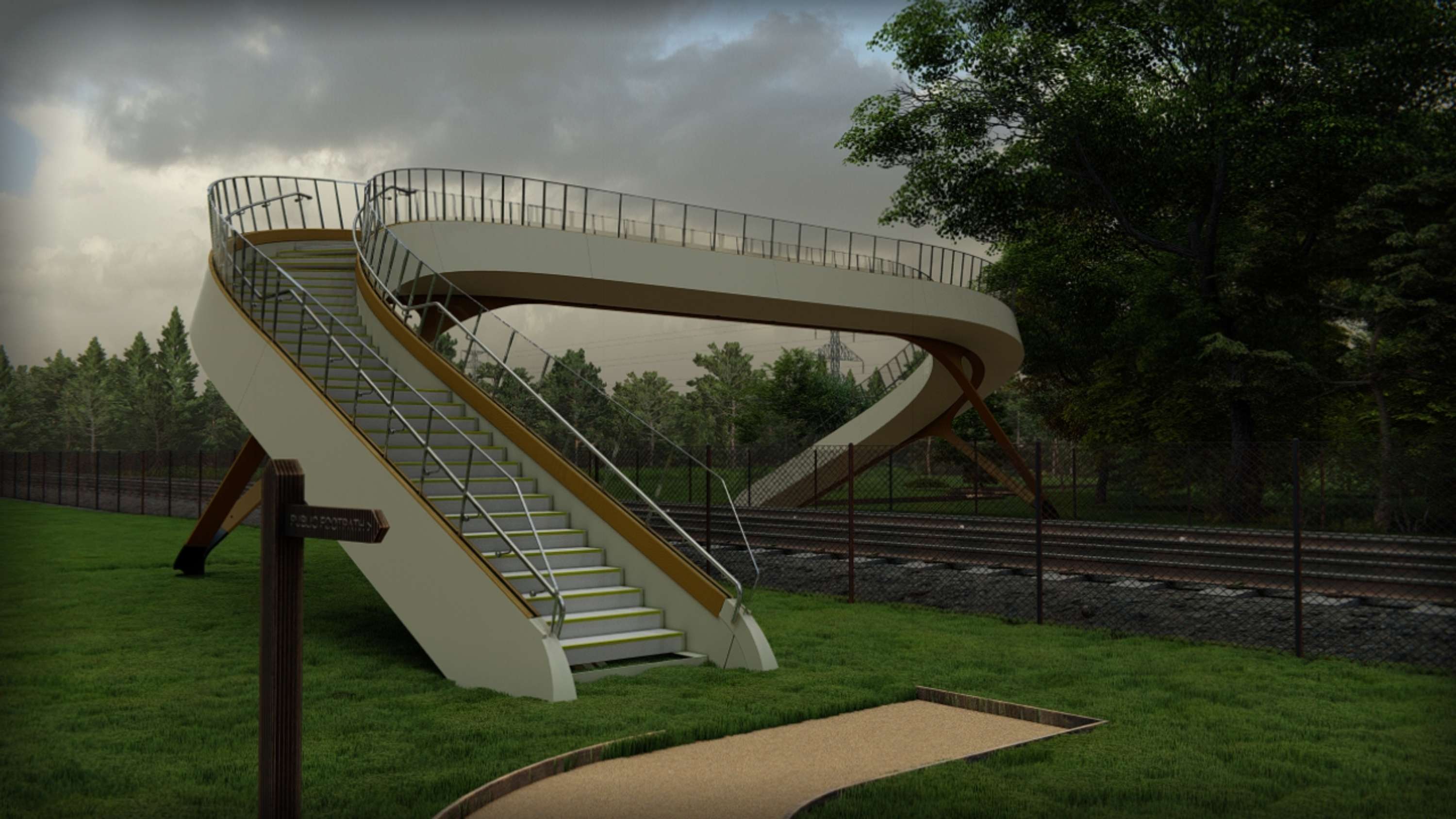 Flow Bridge visualisation by oli rice