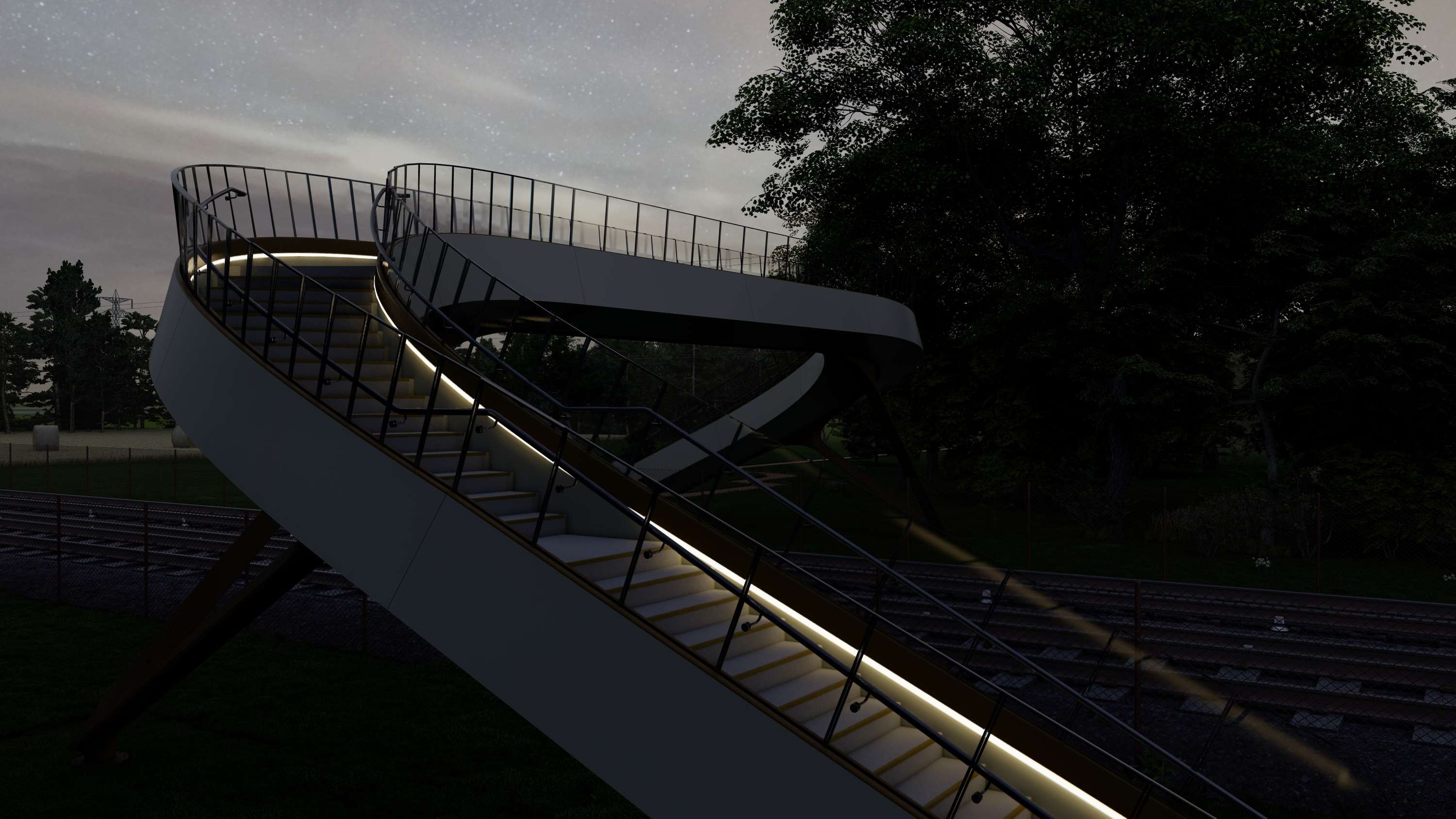 Flow Bridge visualisation by oli rice