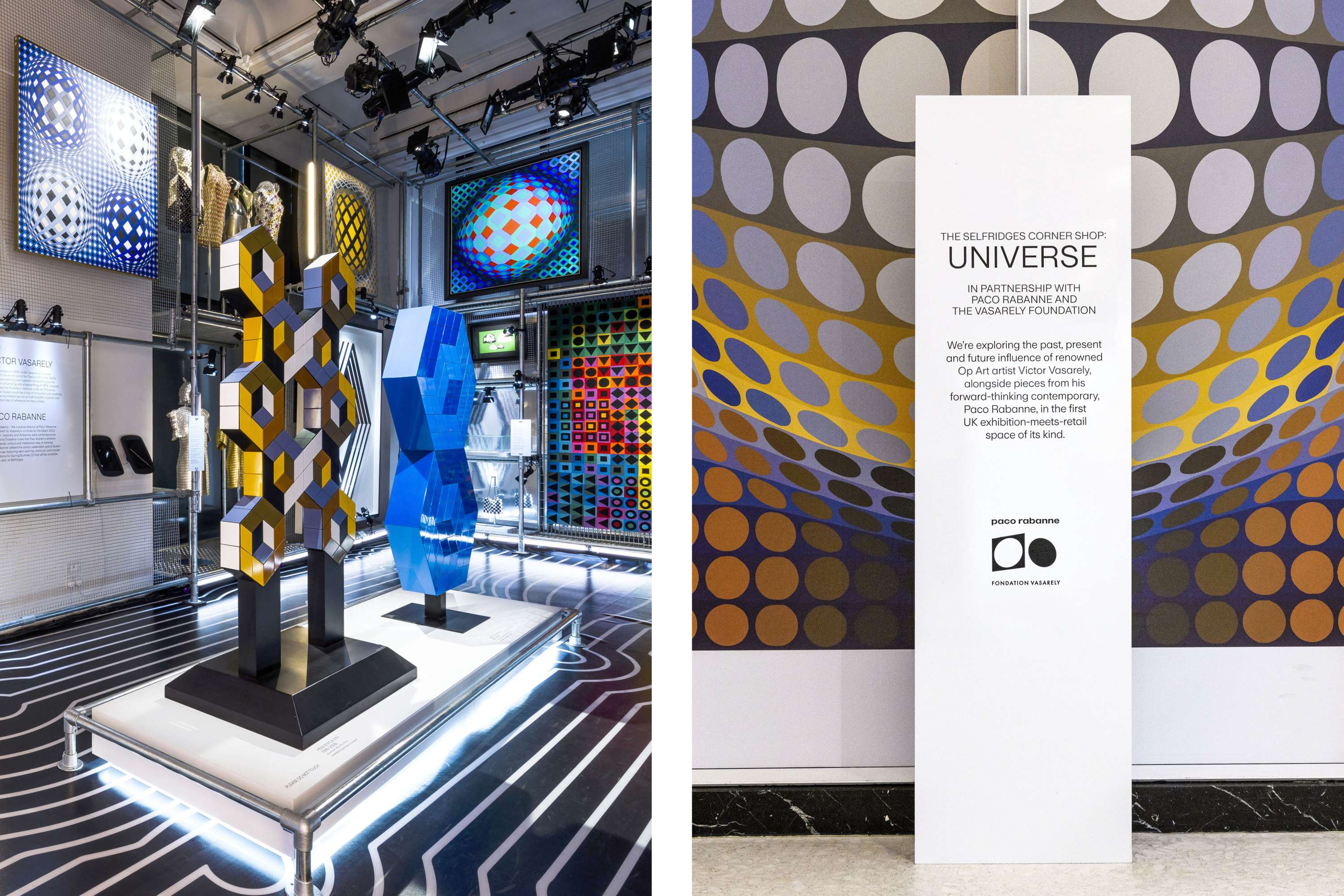 Universe at the Selfridges Corner Shop by Emma Goodman