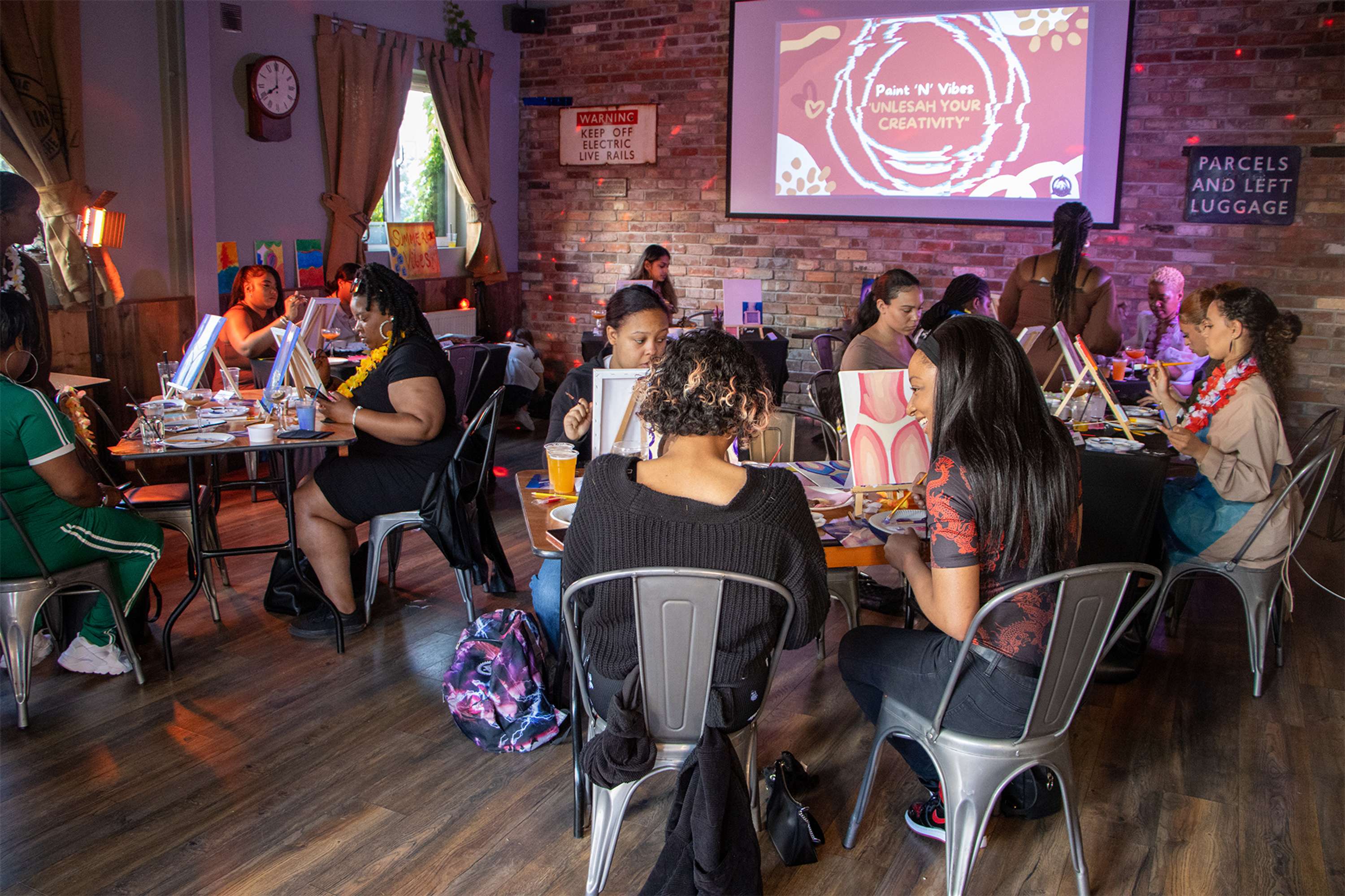 Dipped In Creativity Paint and Vibes event by Eredogosa Aibangbee