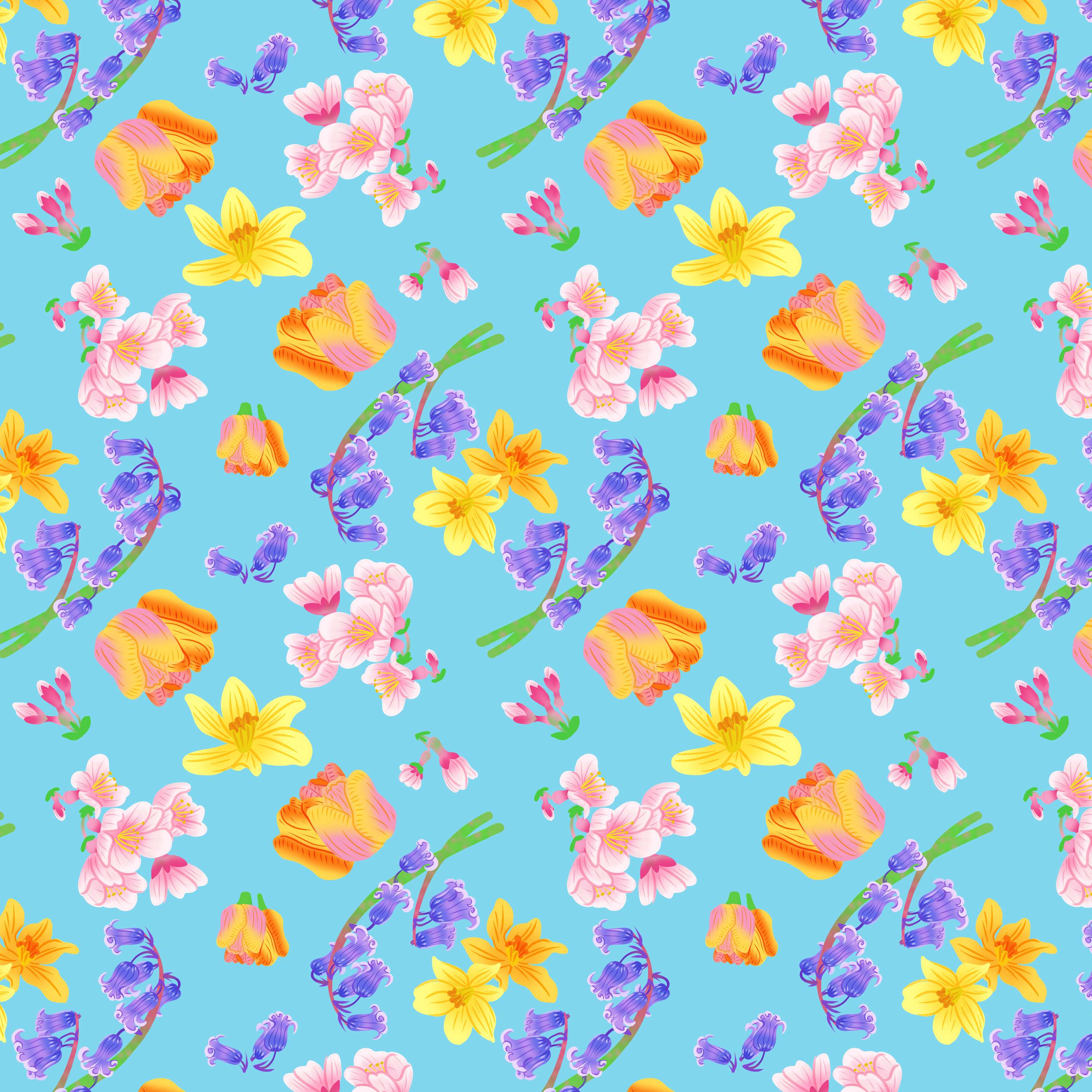 Springtime repeat by Chloe Medcalf