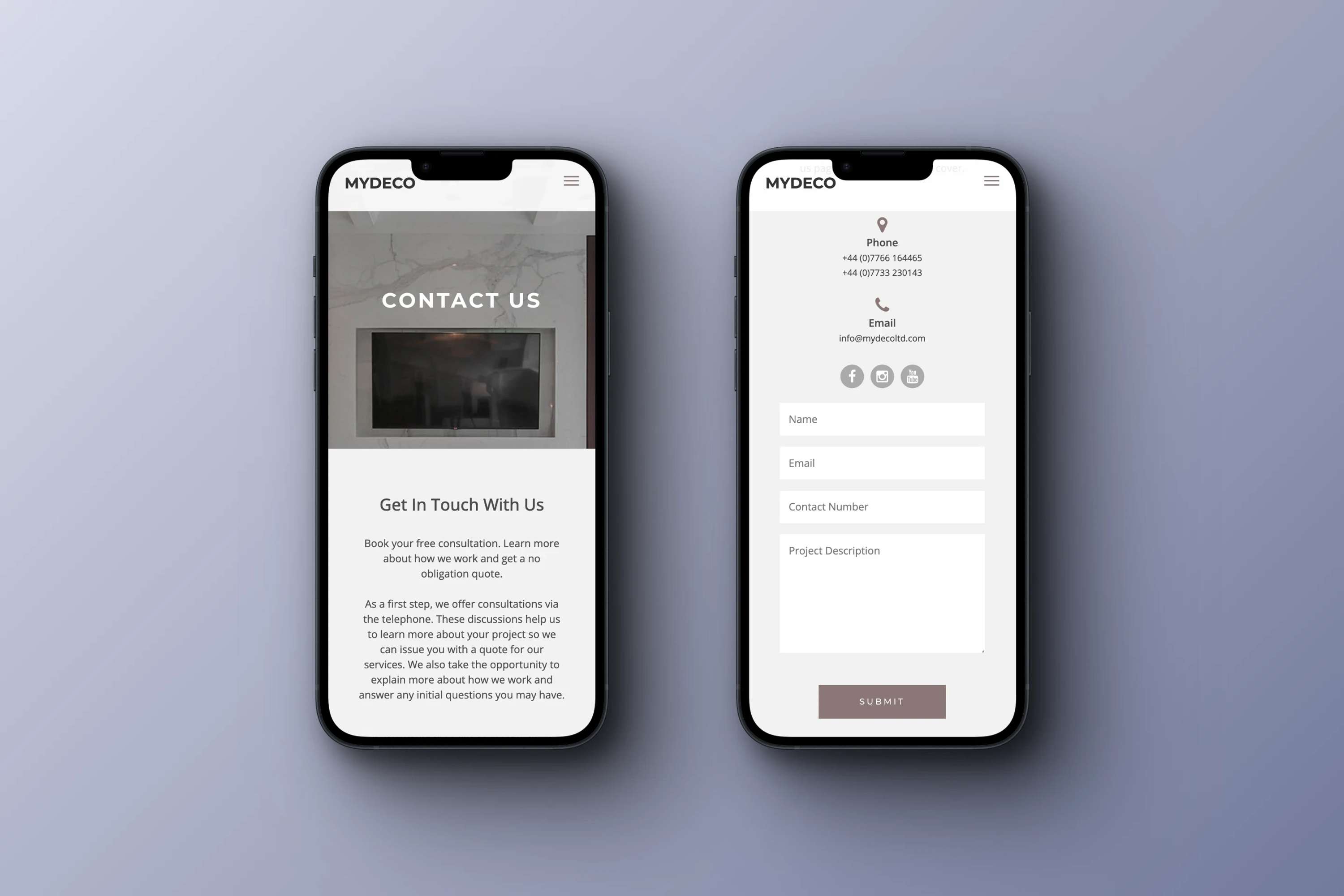My Deco — Website by Gianfranco Fagotto