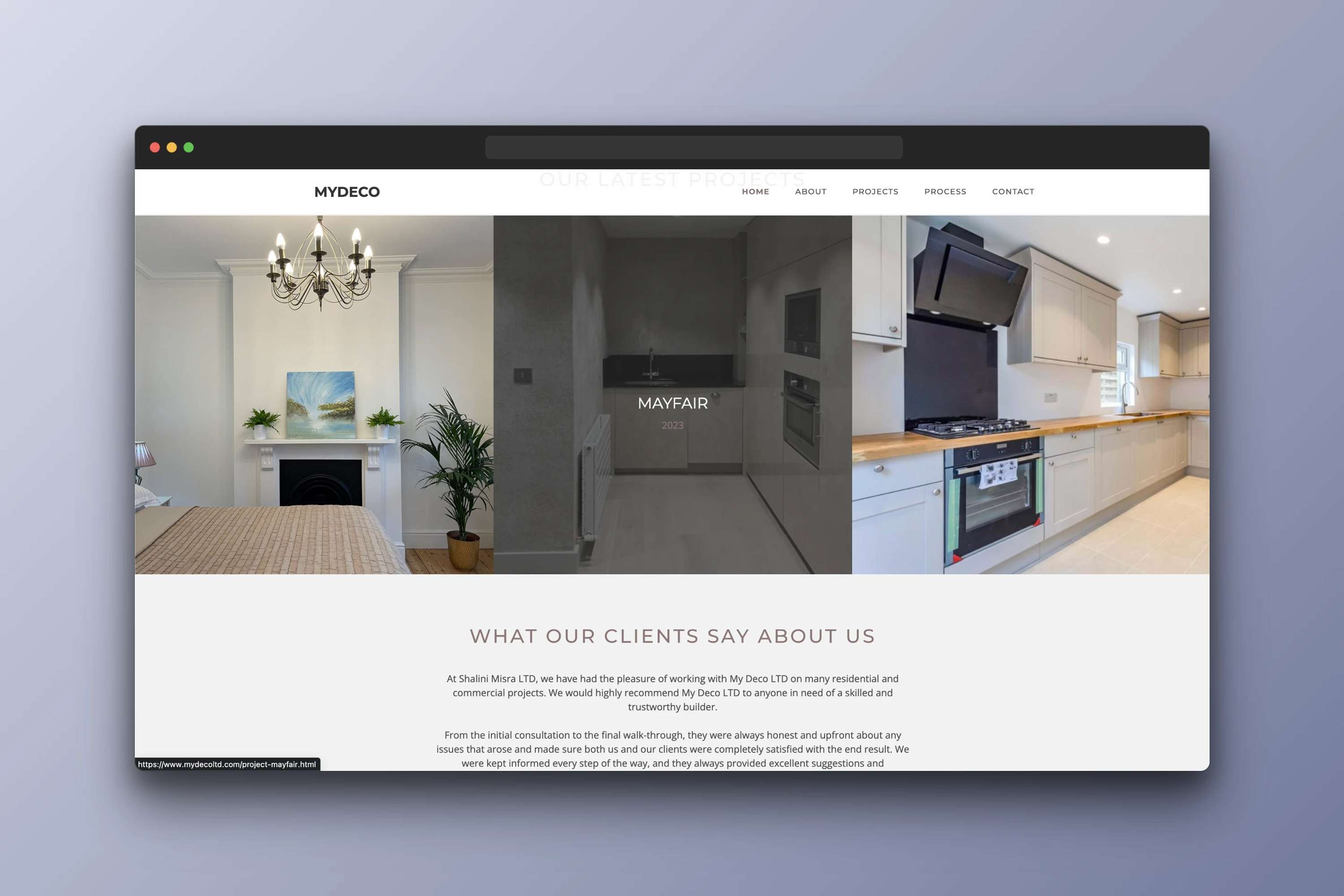 My Deco — Website by Gianfranco Fagotto