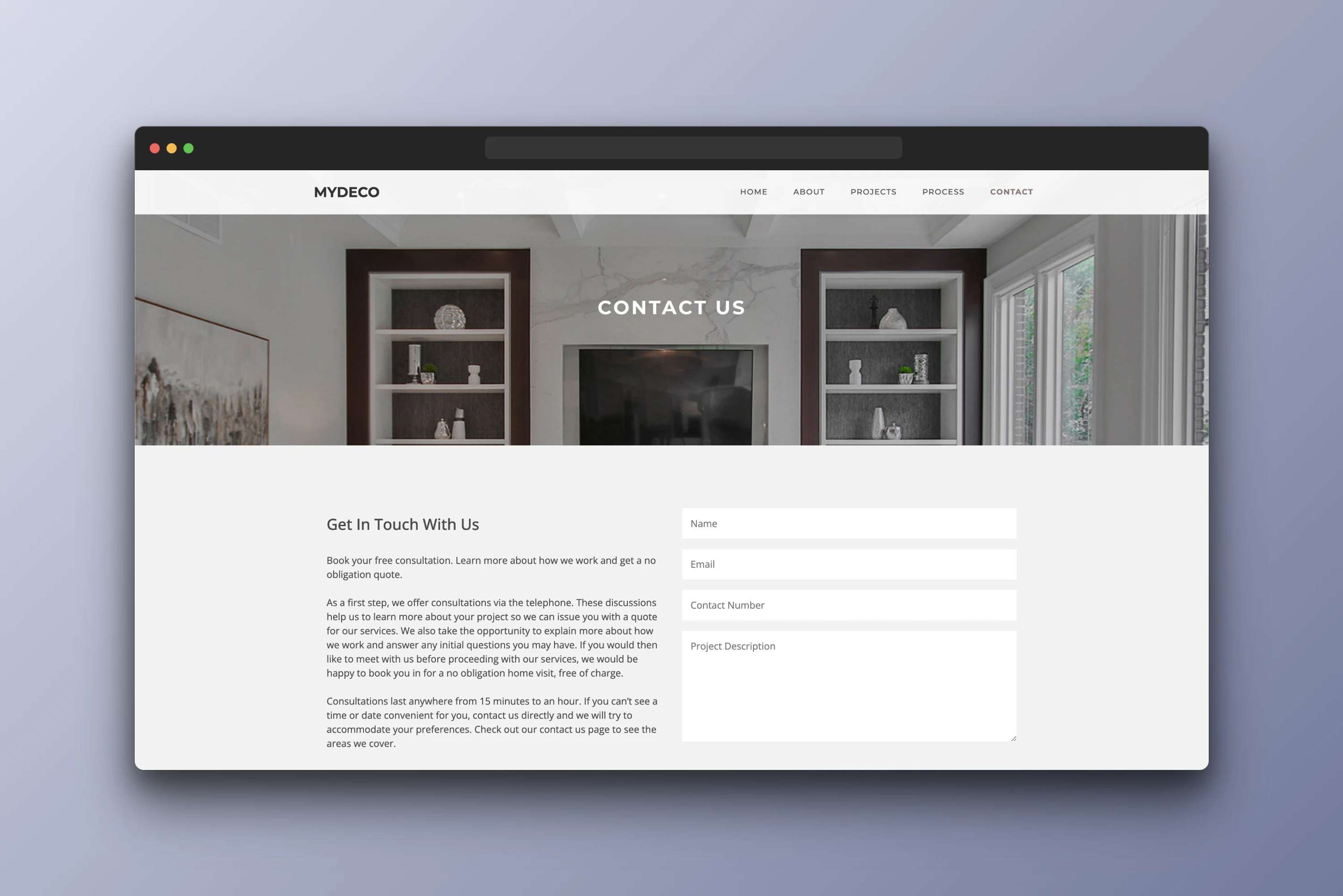 My Deco — Website by Gianfranco Fagotto