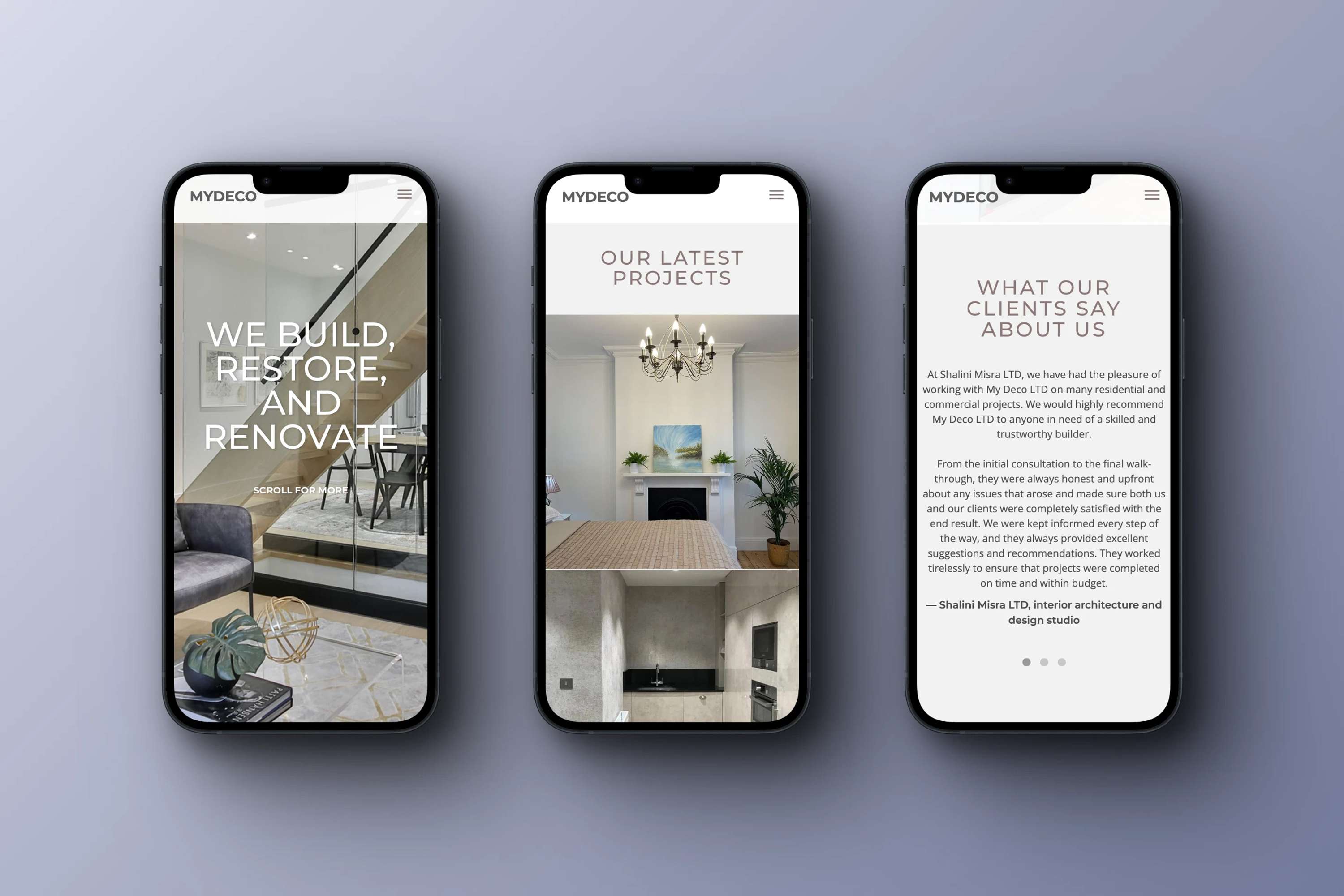 My Deco — Website by Gianfranco Fagotto