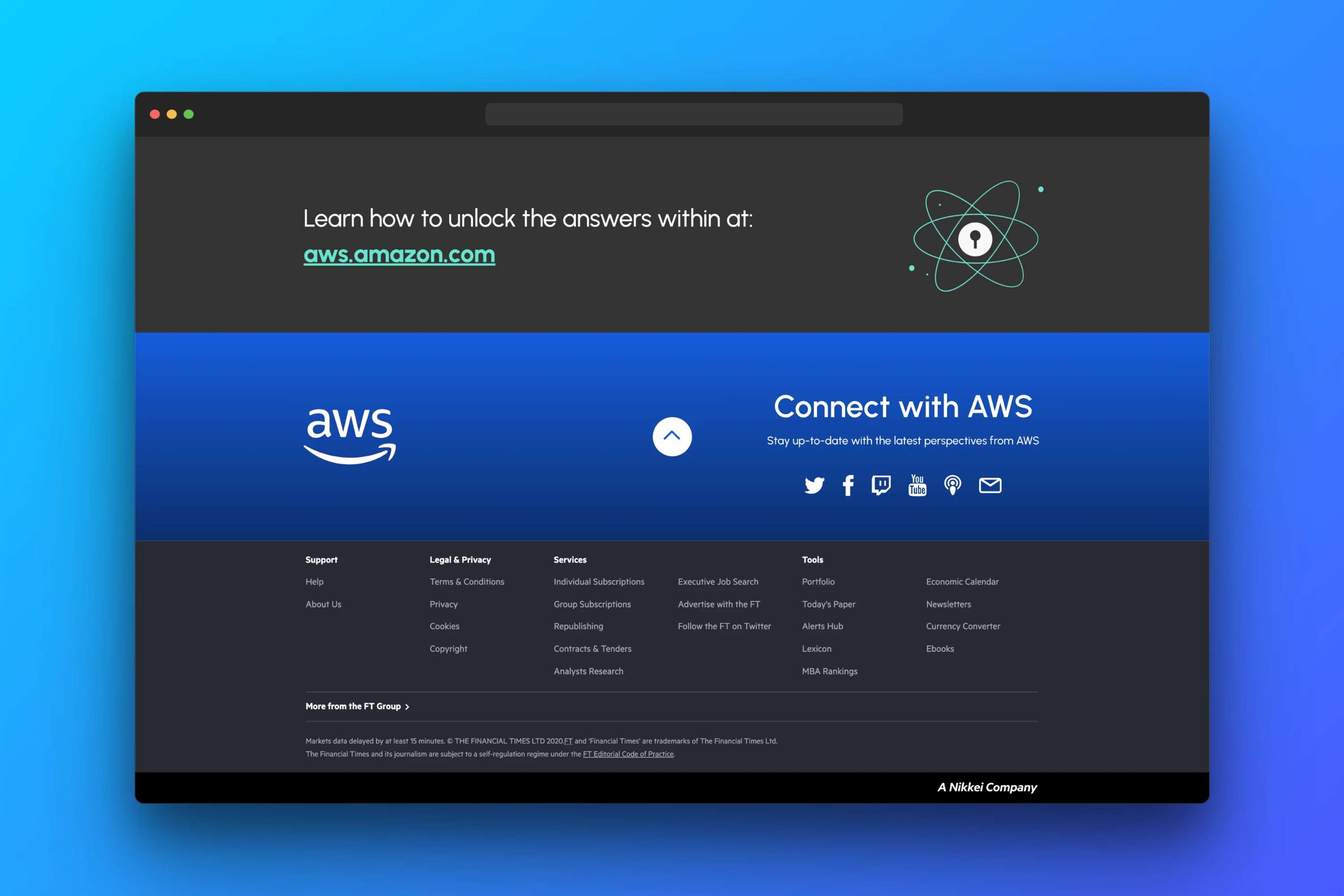 FT X AWS — The Answers Within by Gianfranco Fagotto