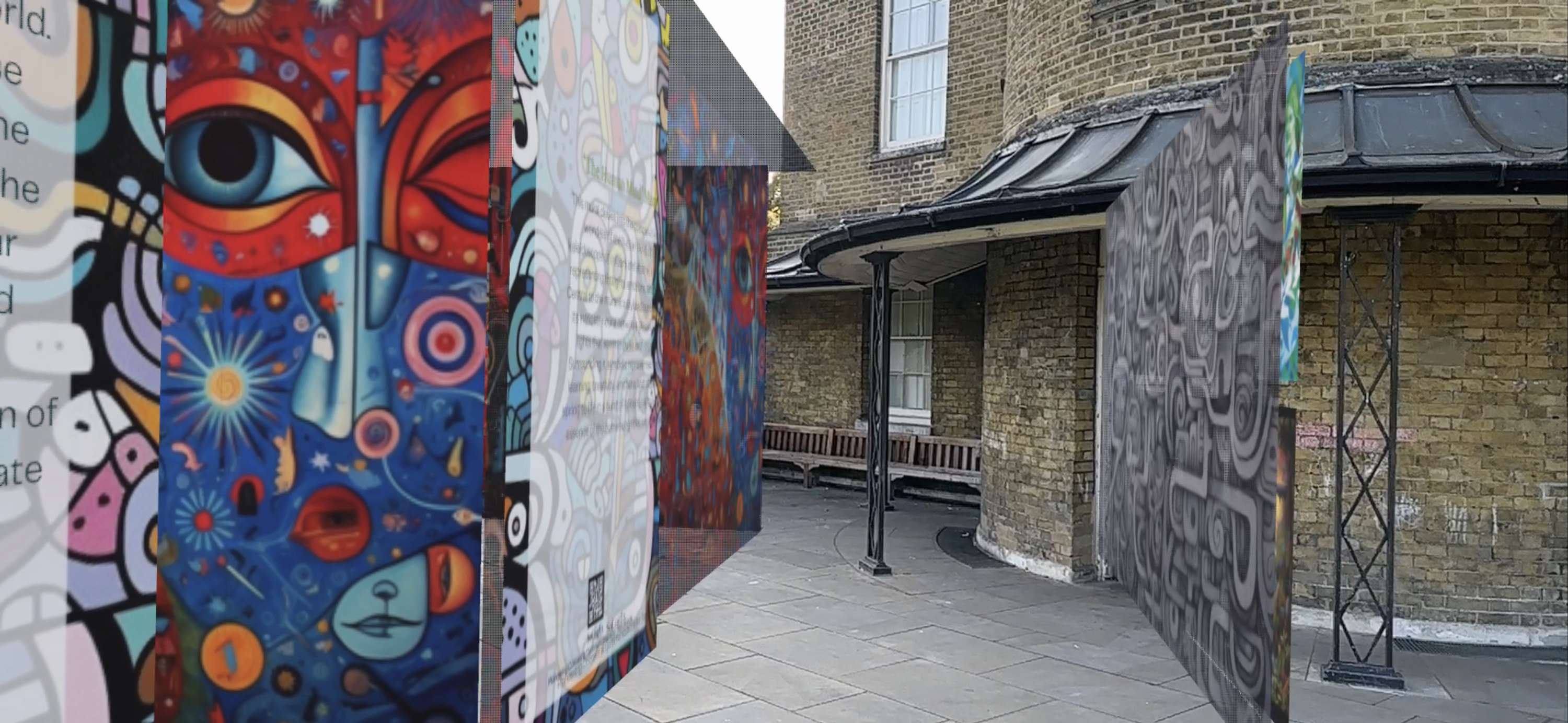 The Murals Project: A Journey of Artistic Collaboration and Glob by Robert Haslam
