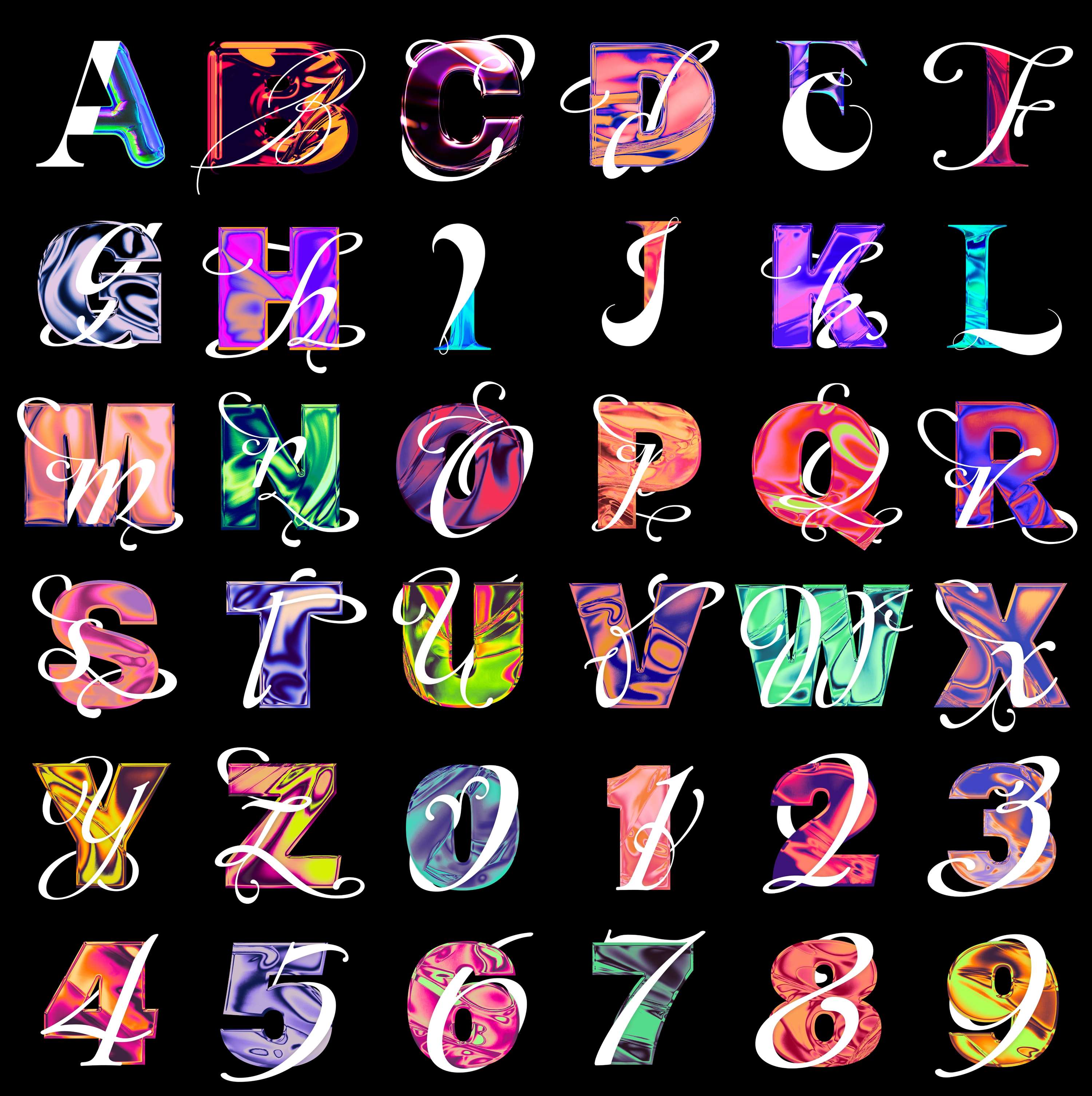 36 Days of Type 2023 by Ana Davila