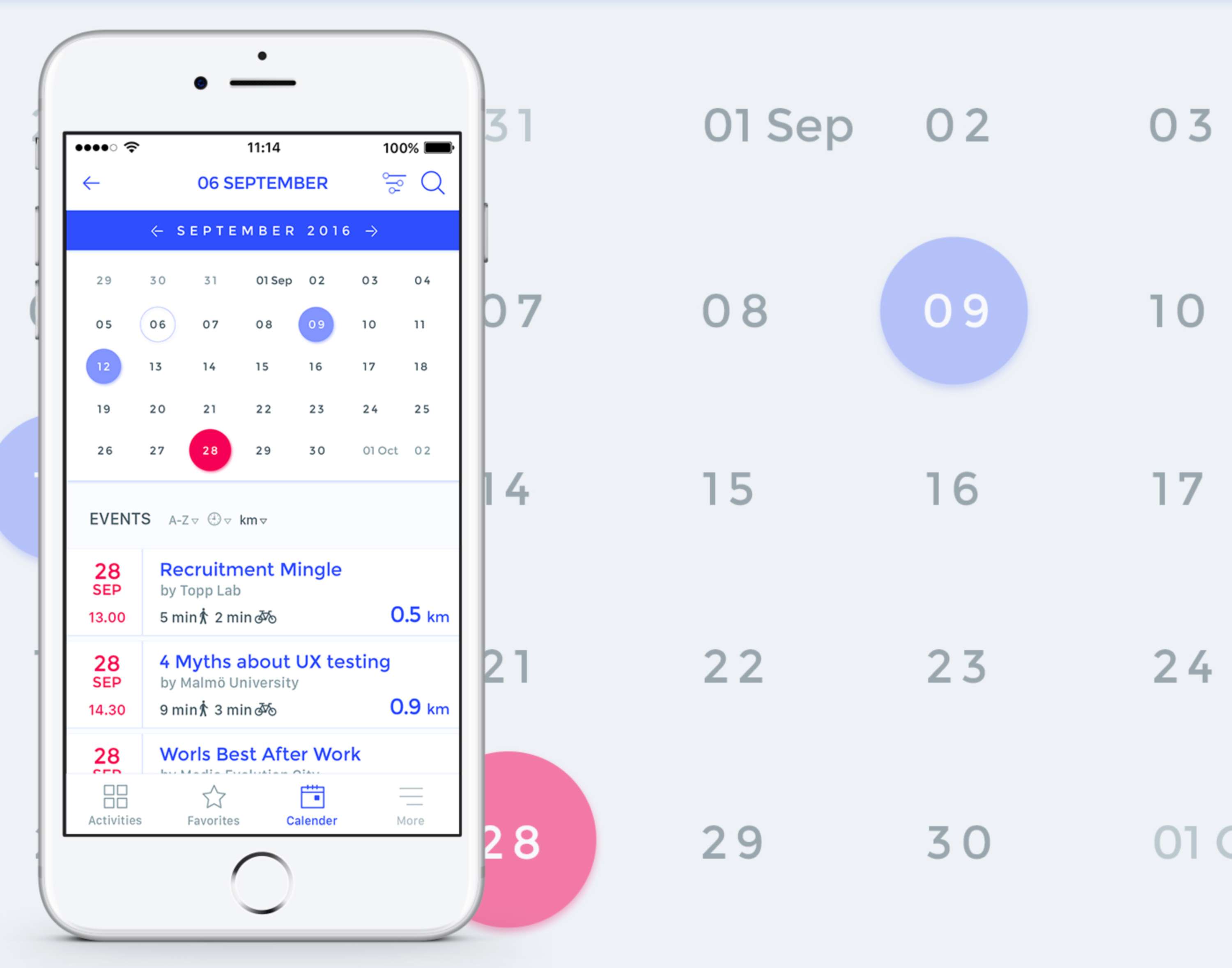 Kul i Malmö App . UI & UX Redesign by Aycan Elijah Yilmaz