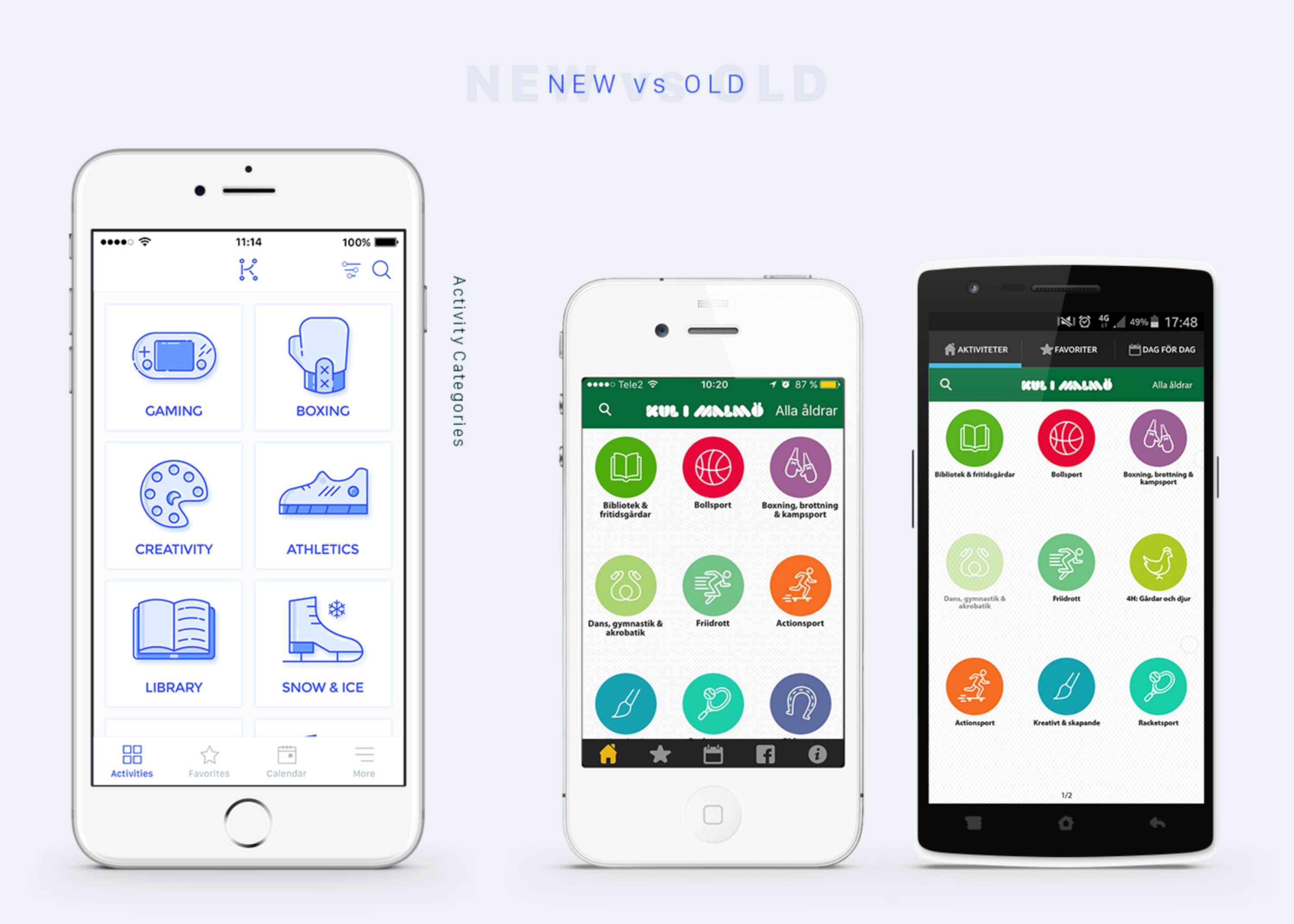 Kul i Malmö App . UI & UX Redesign by Aycan Elijah Yilmaz