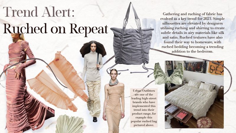 Trend Spotting - Ruched on Repeat by Mischa Balaratnam