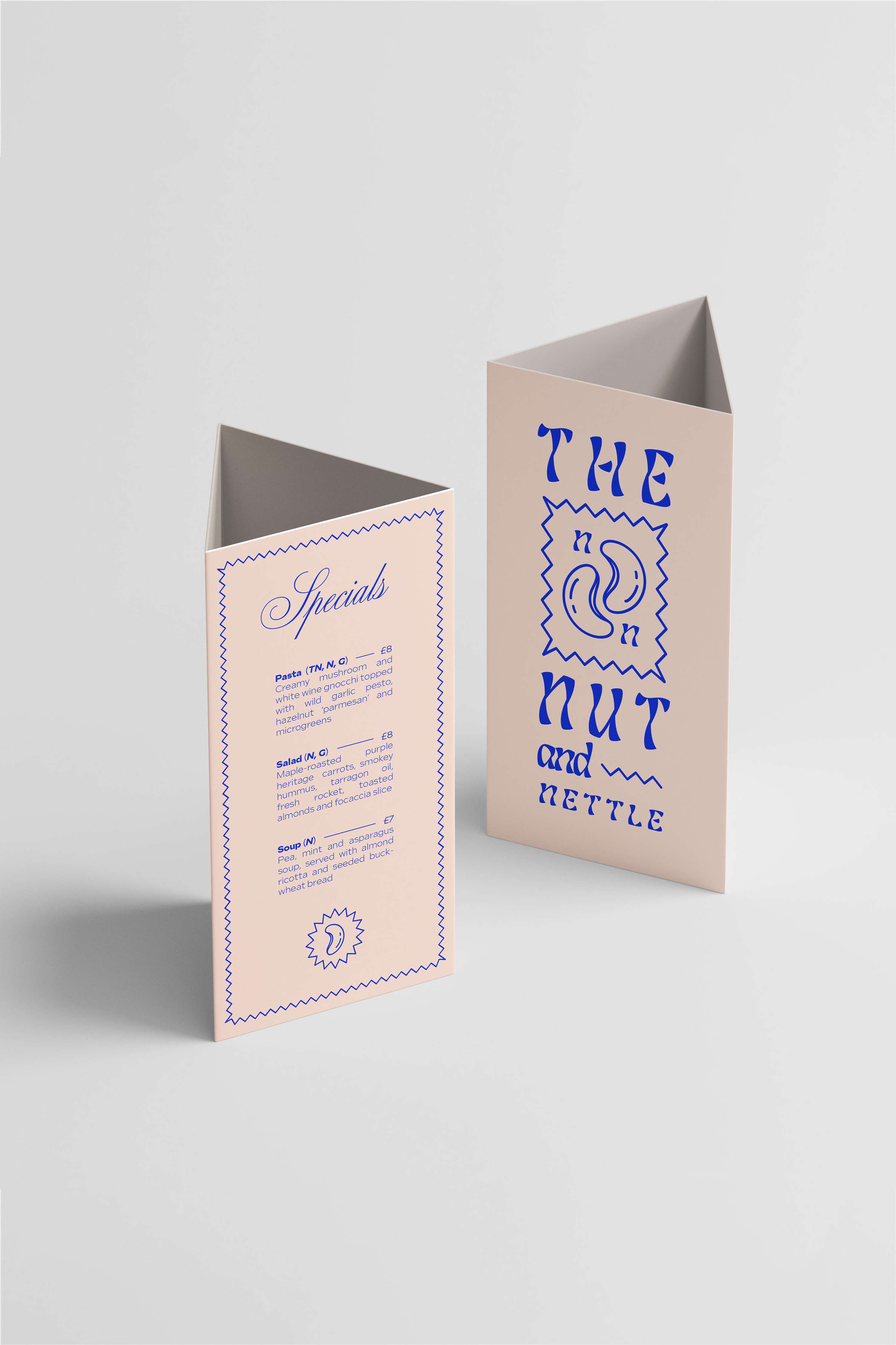 The Nut & Nettle | Menu by Isobel Hill