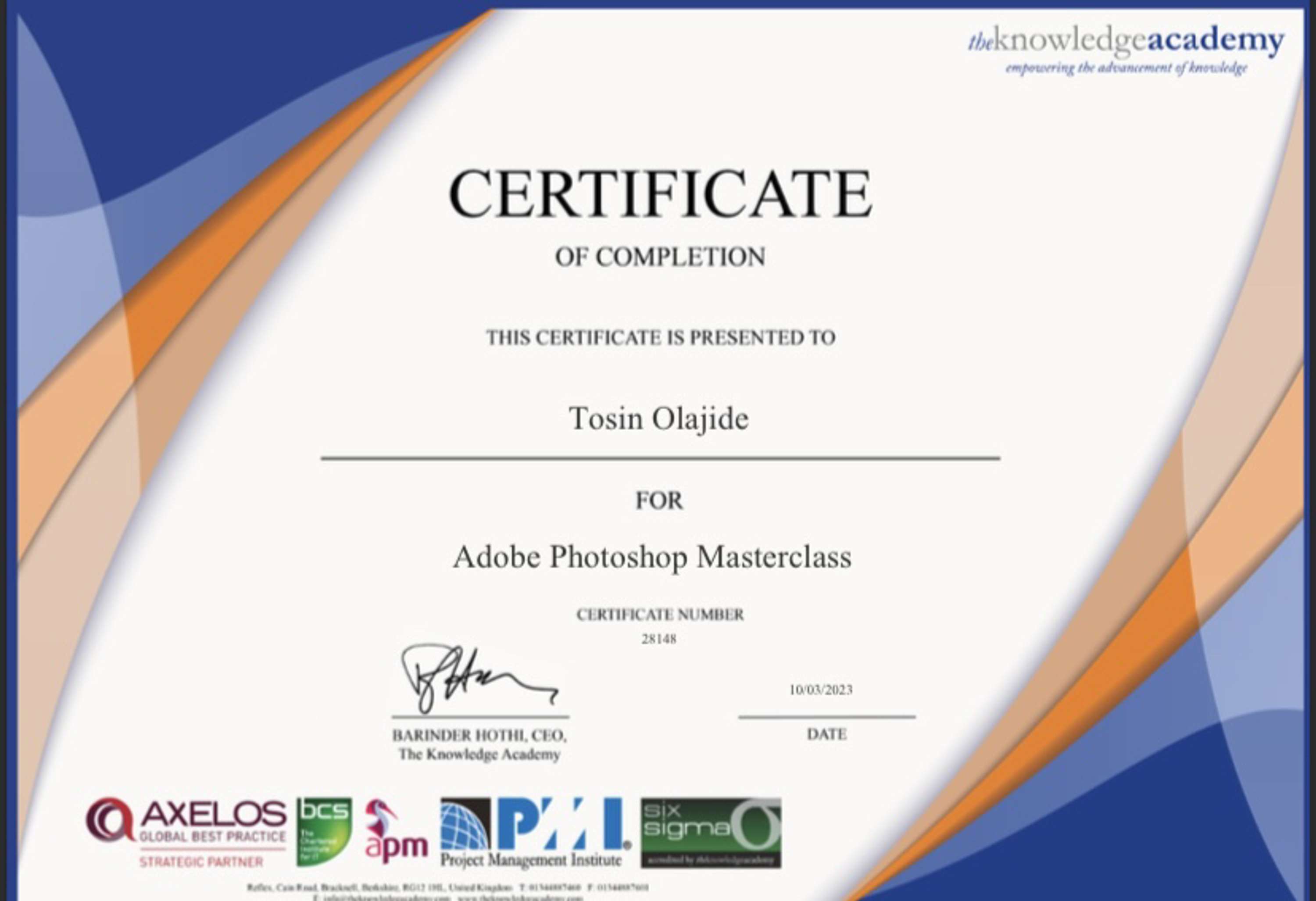 Adobe Photoshop Masterclass by Tosin Olajide