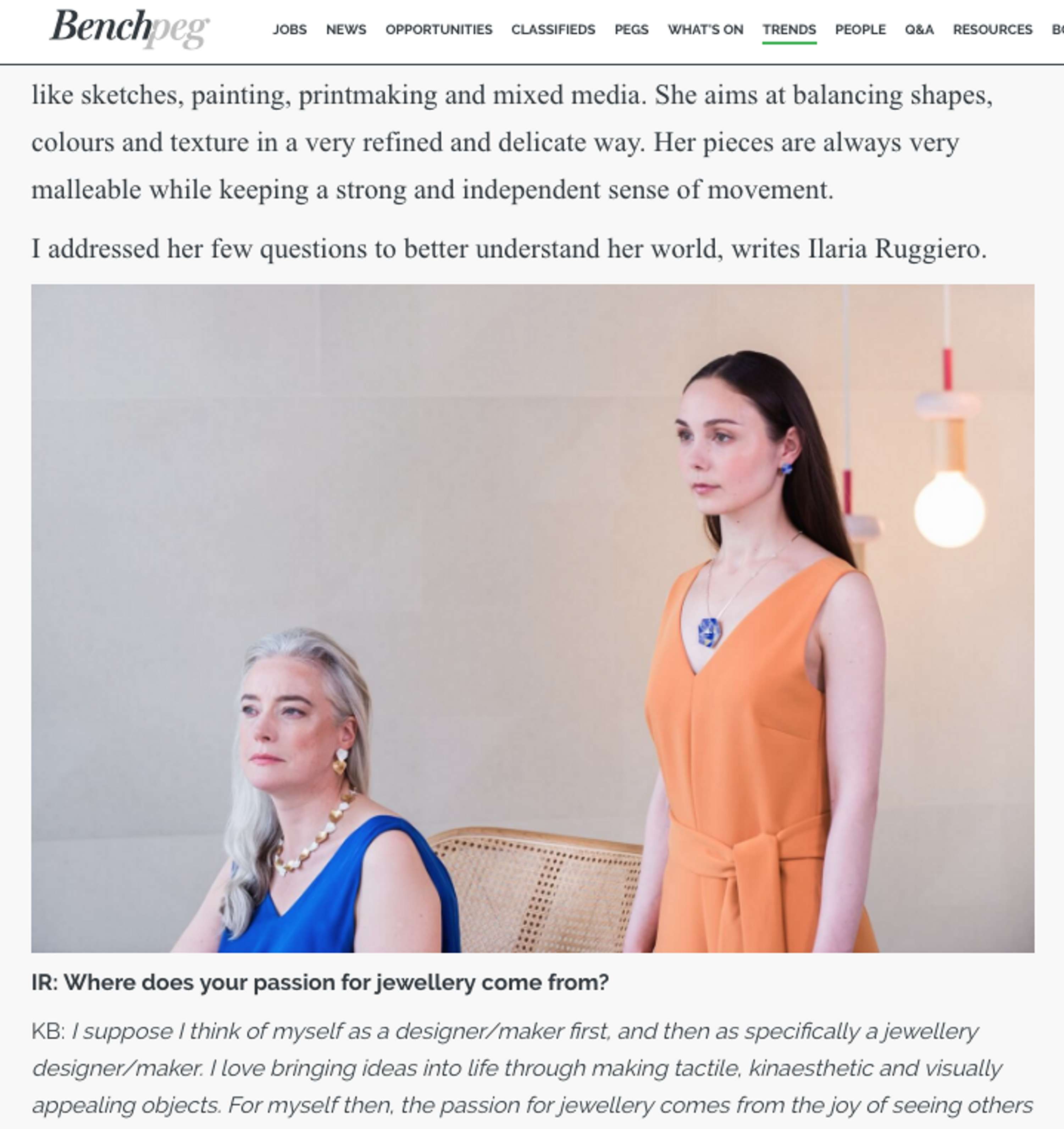 Editorial by Sandra Franco