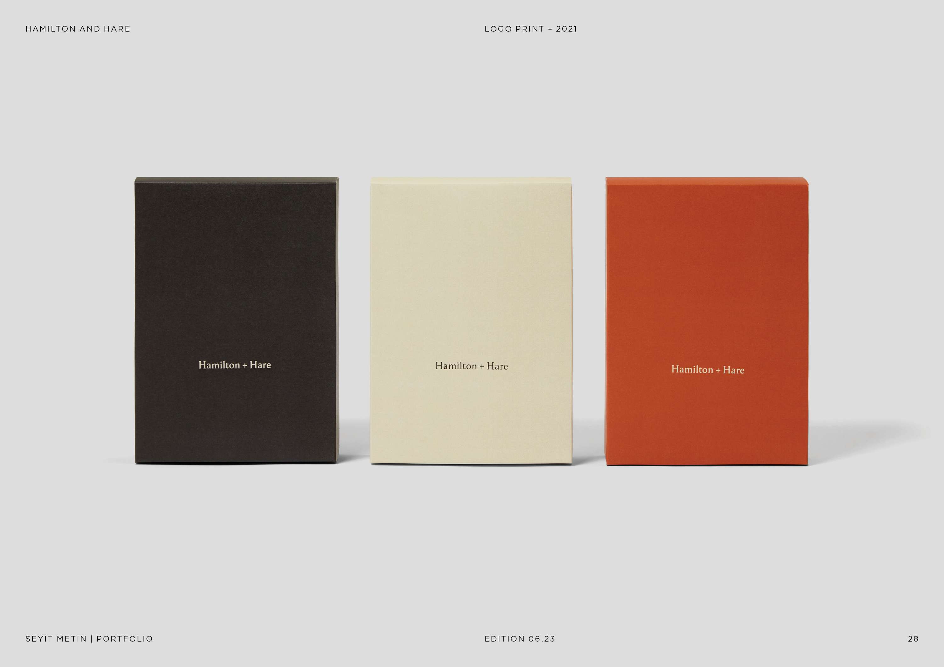 Hamilton and Hare - Branding 2021 by Seyit Metin