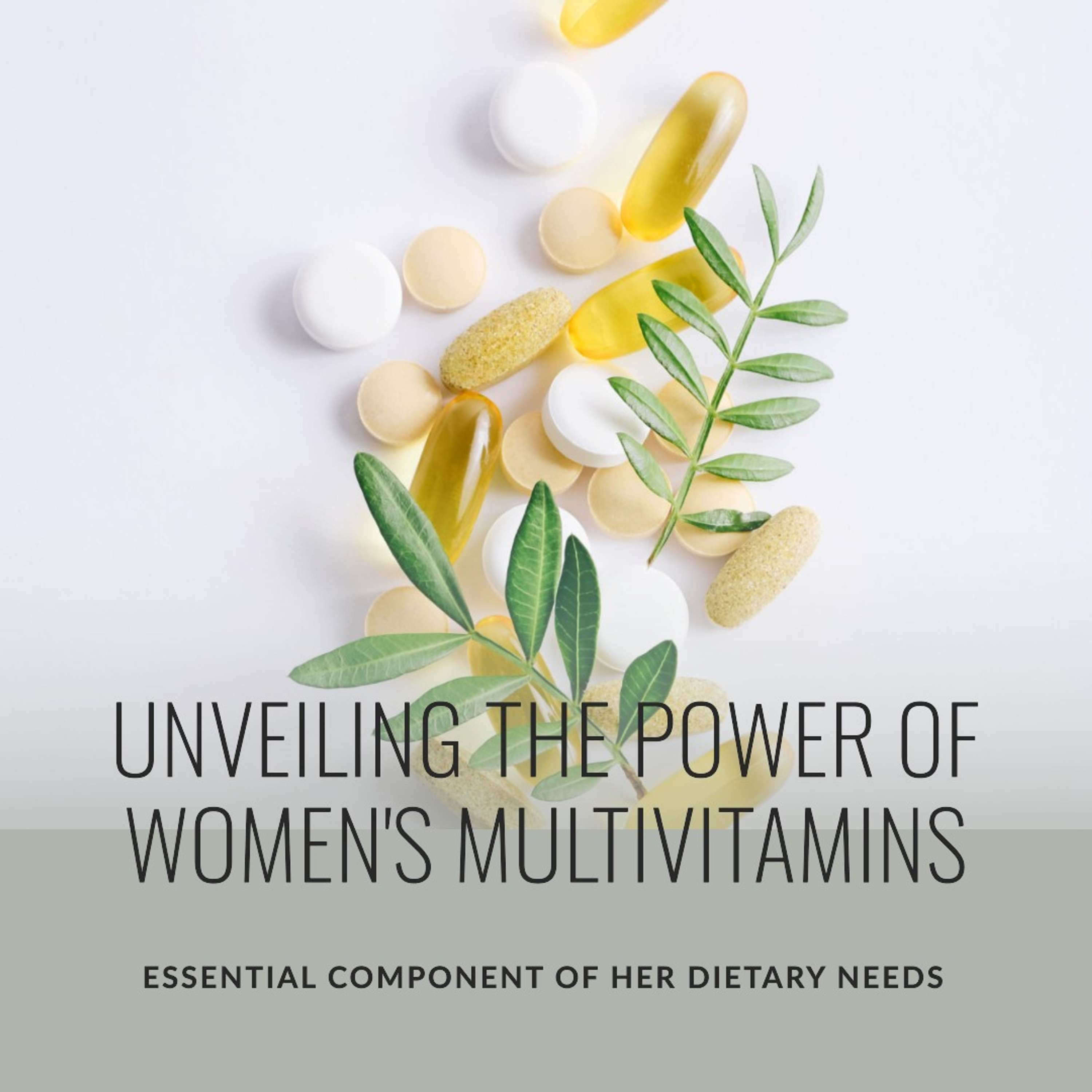 Unveiling the Power of Women's Multivitamins, an Essential Component of Her Dietary Needs by Optimize Nutrition