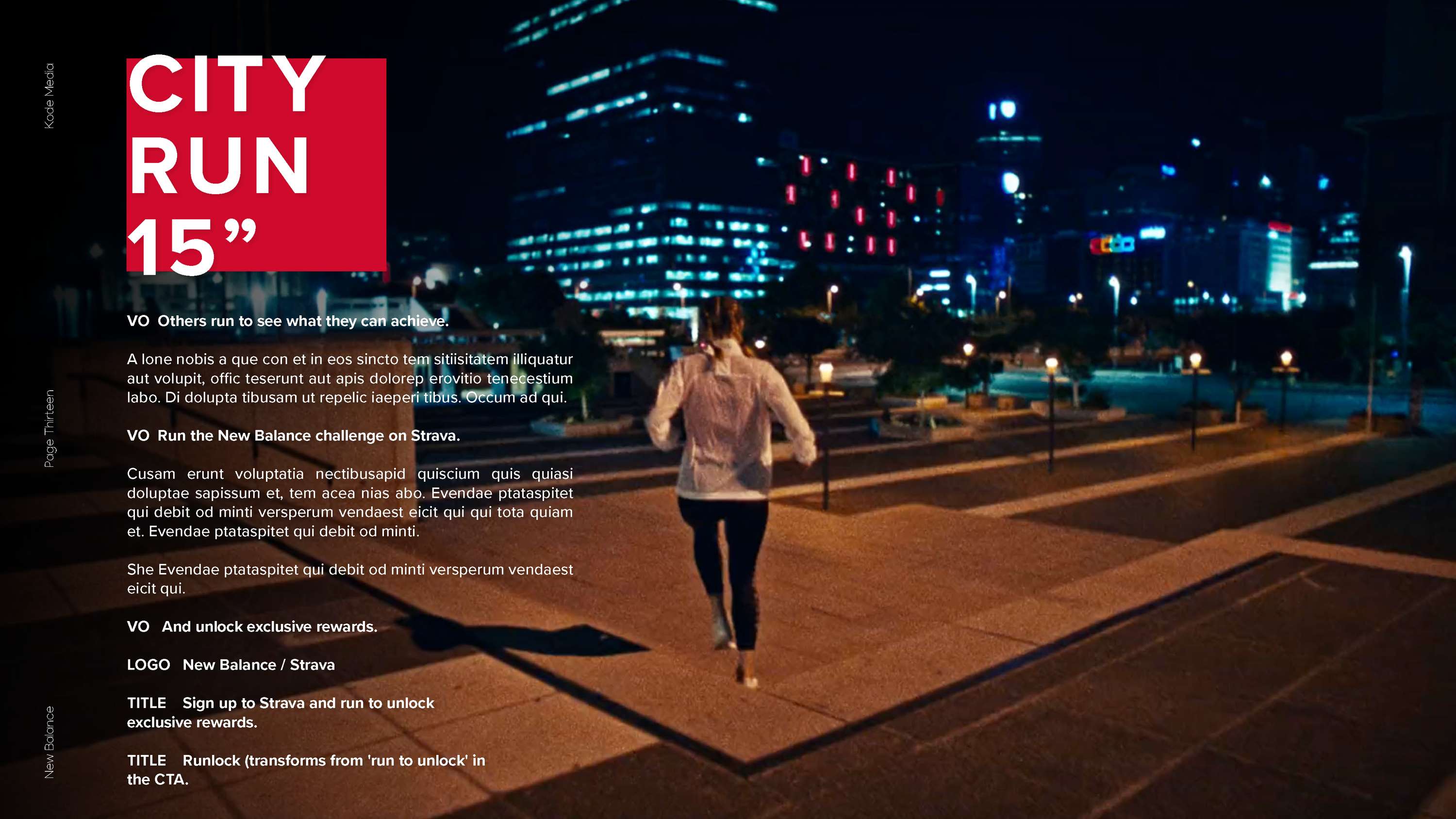New Balance x Strava 'Runlock' by Sam Carter