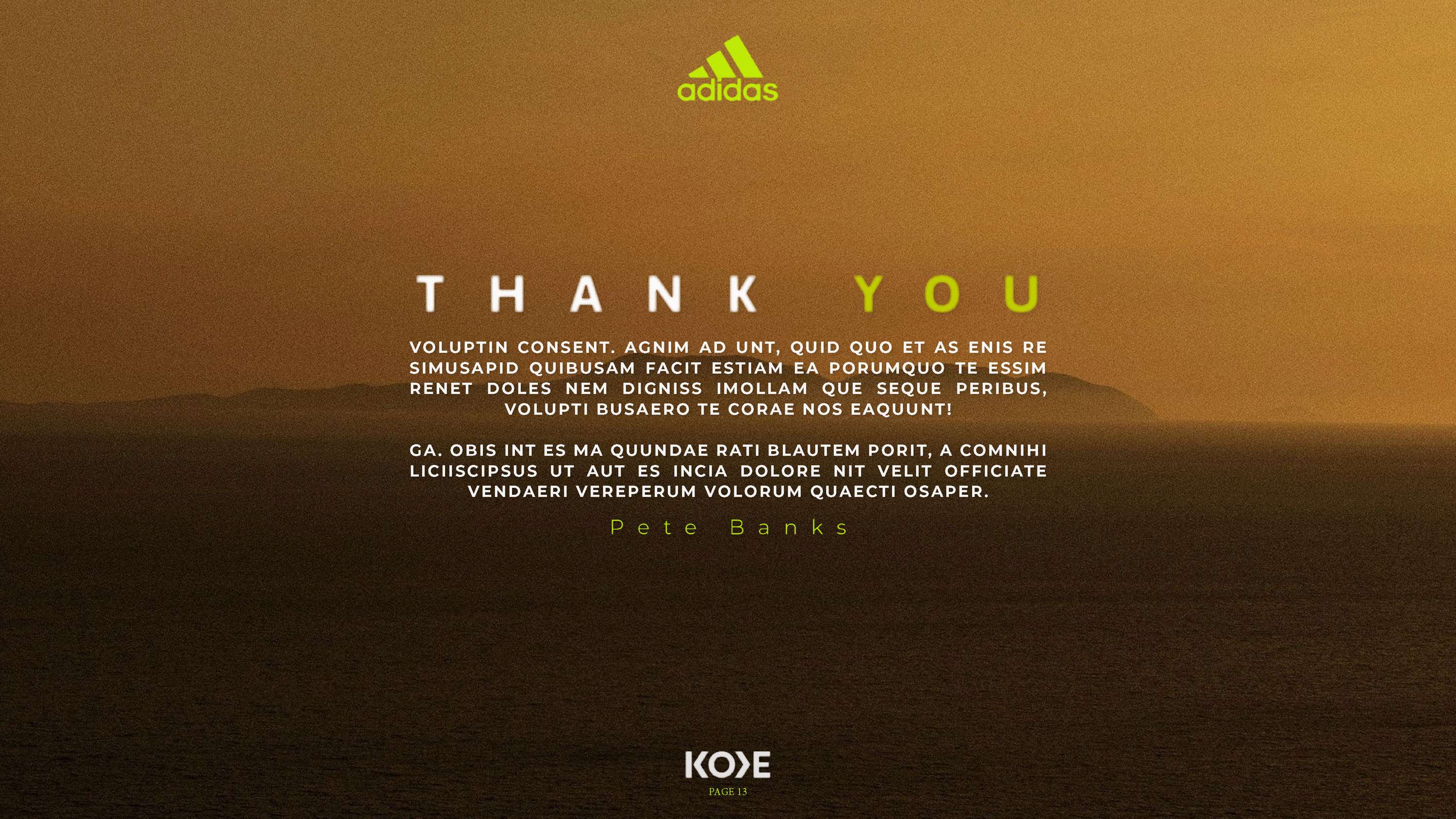 Adidas Running by Sam Carter