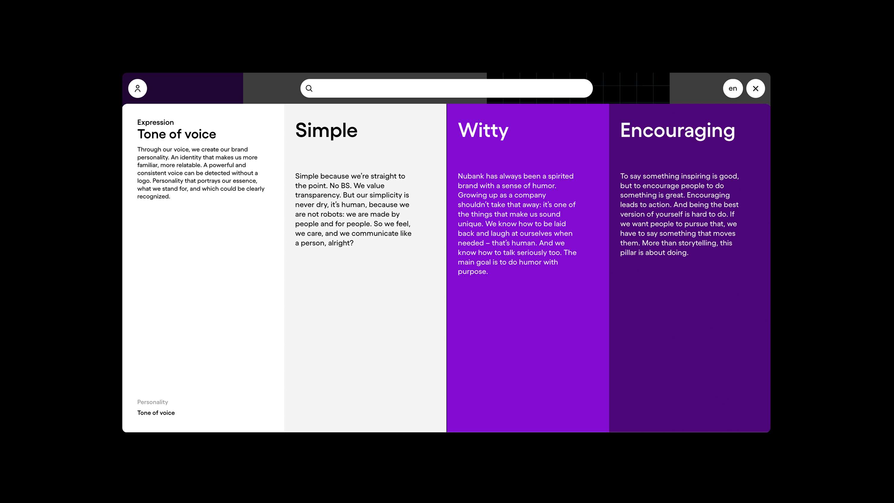 Nubank BrandTool by Frederico Floeter