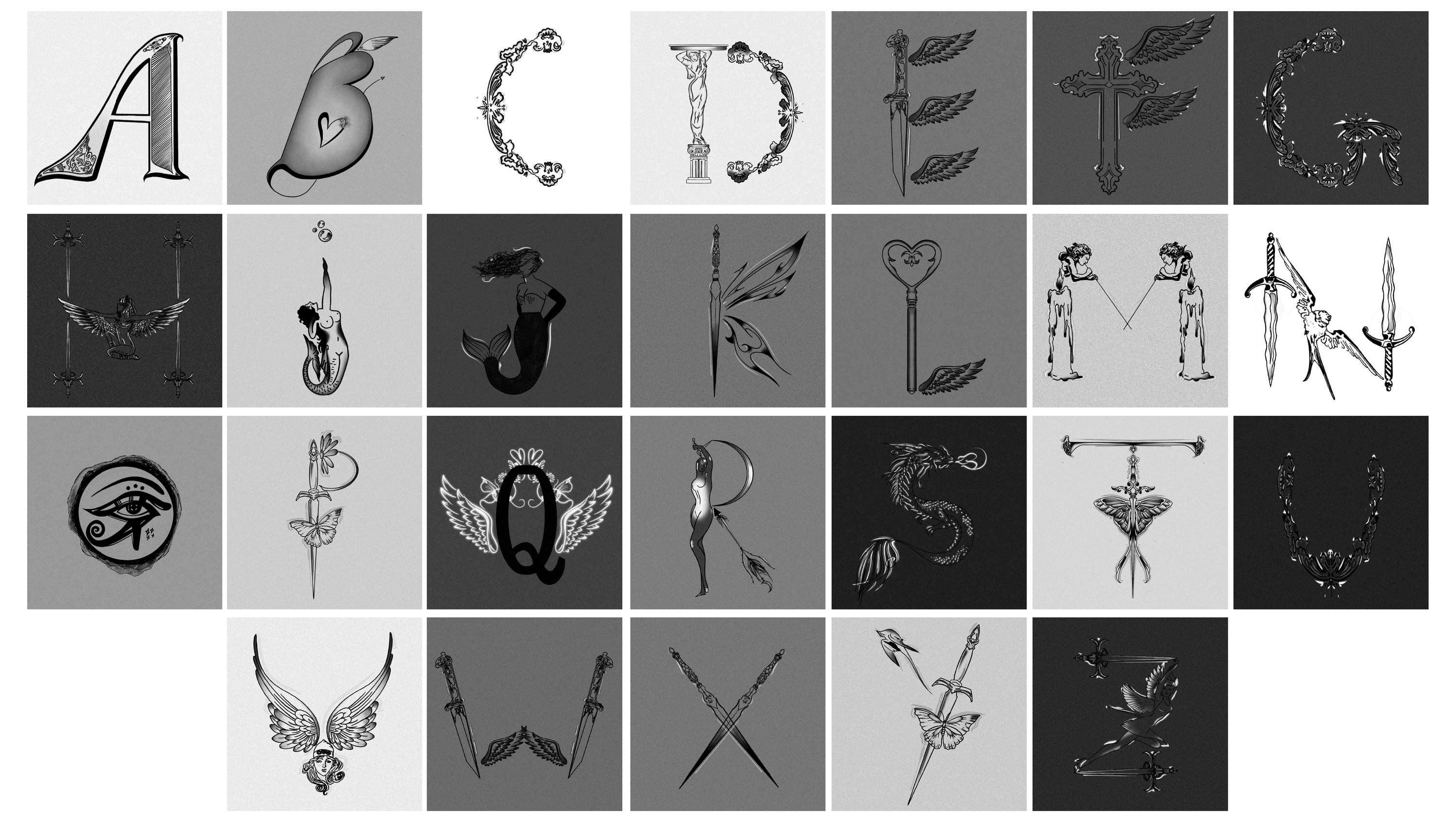 36 days of type by aamira hundal