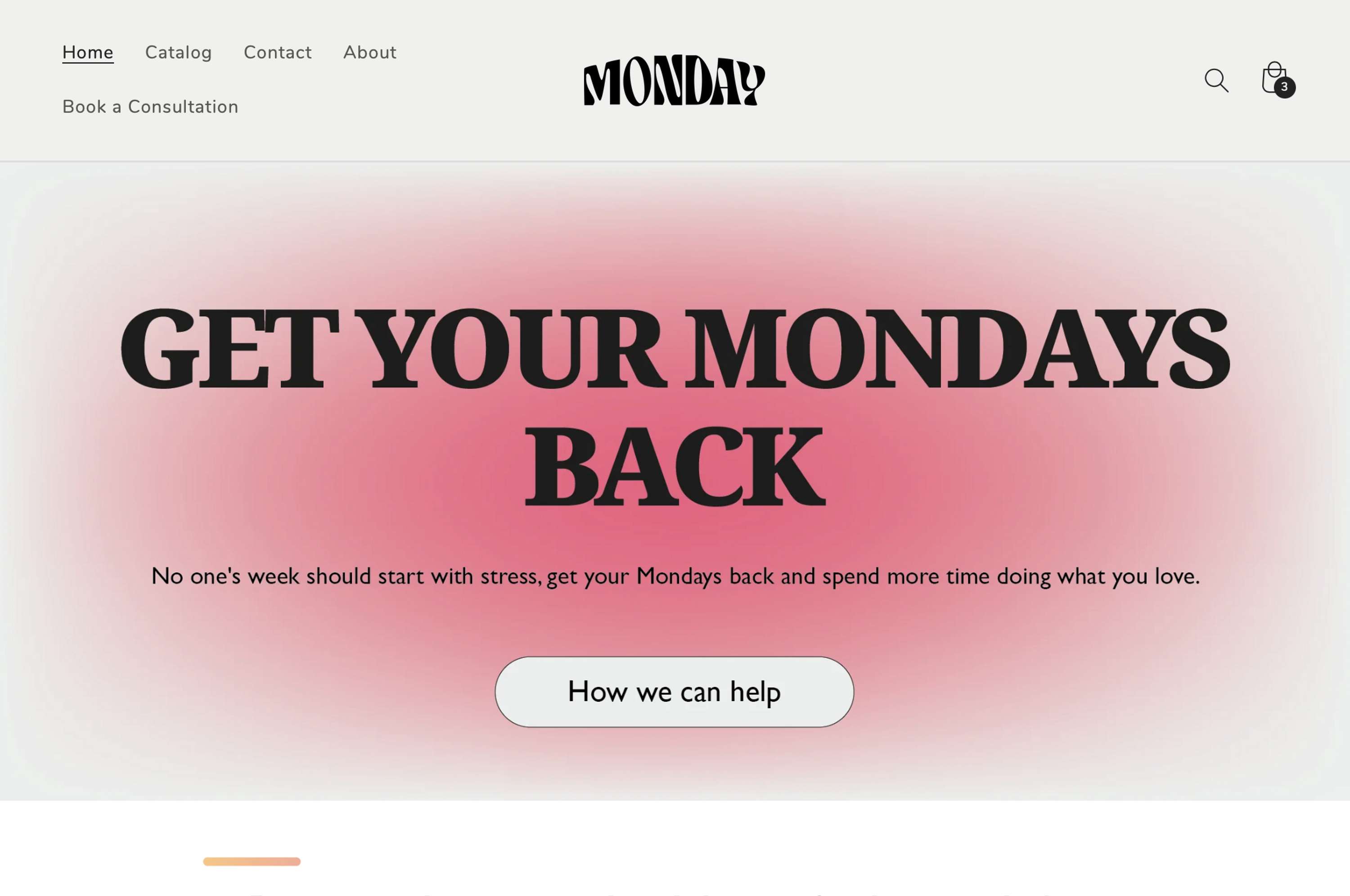 Welcome to Monday Consulting by Giu Alexandria