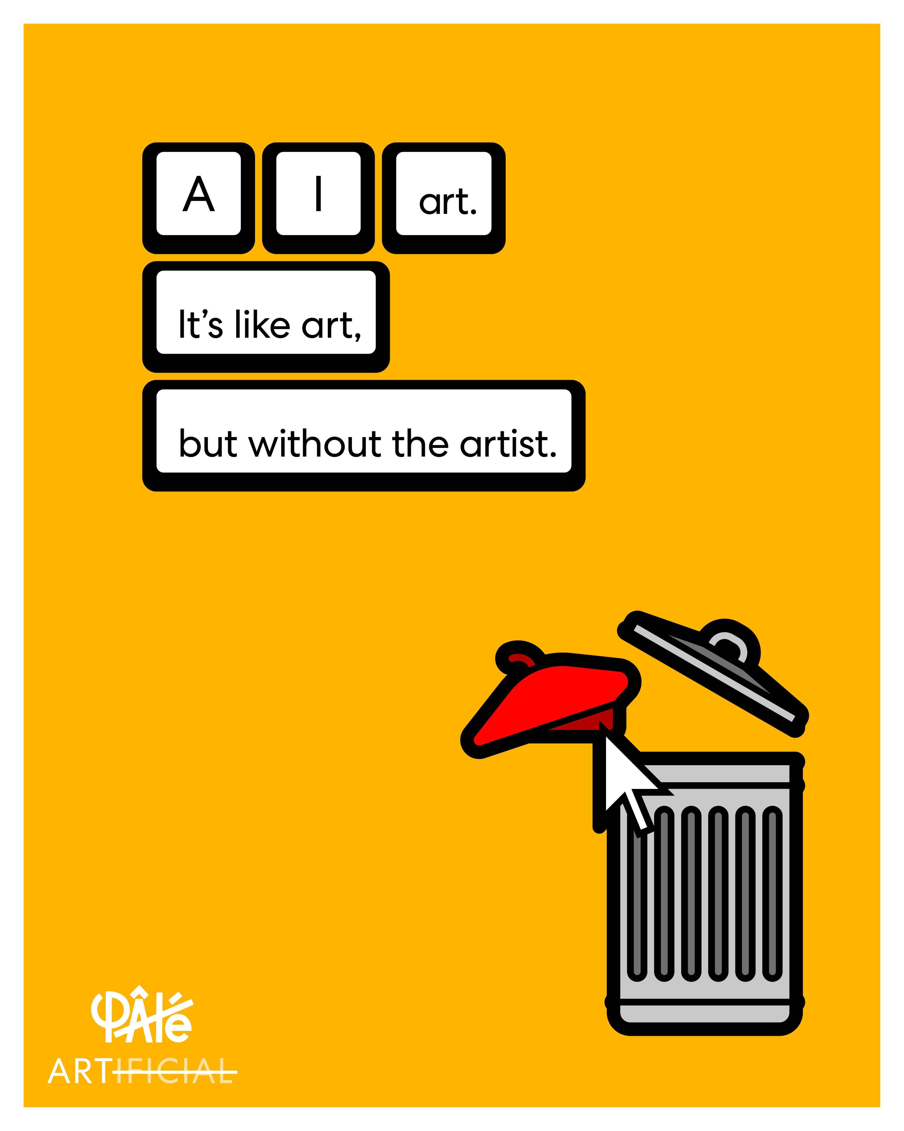 Art Not Artificial by Paul Pateman