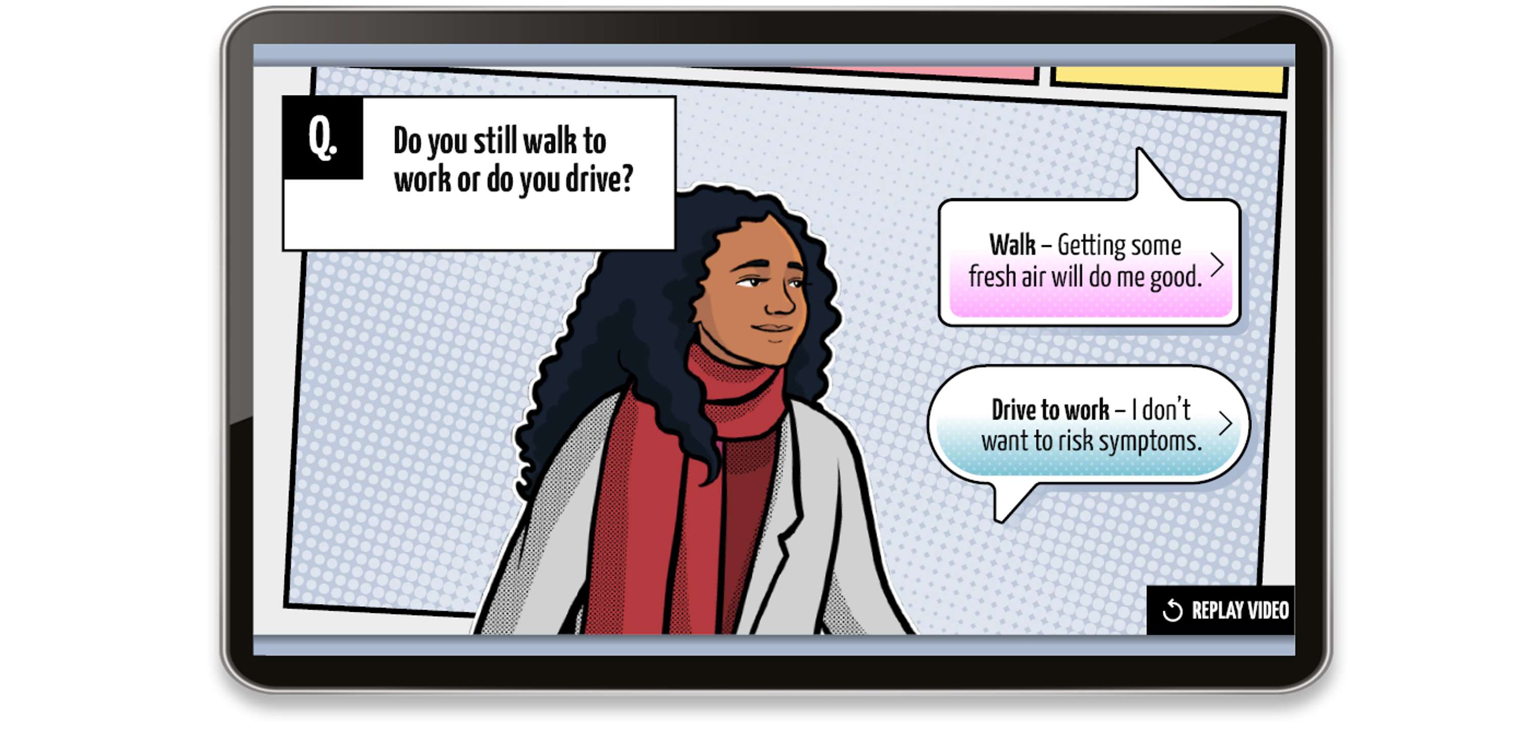 GSK Interactive case by Holly Smith
