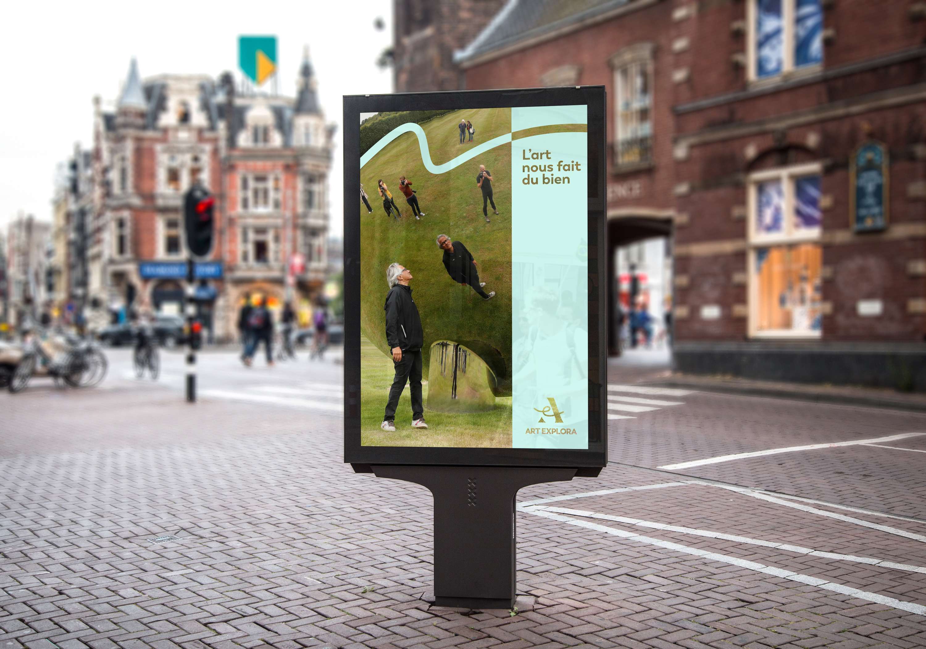 Art Explora - visual identity by Alice Resseguier